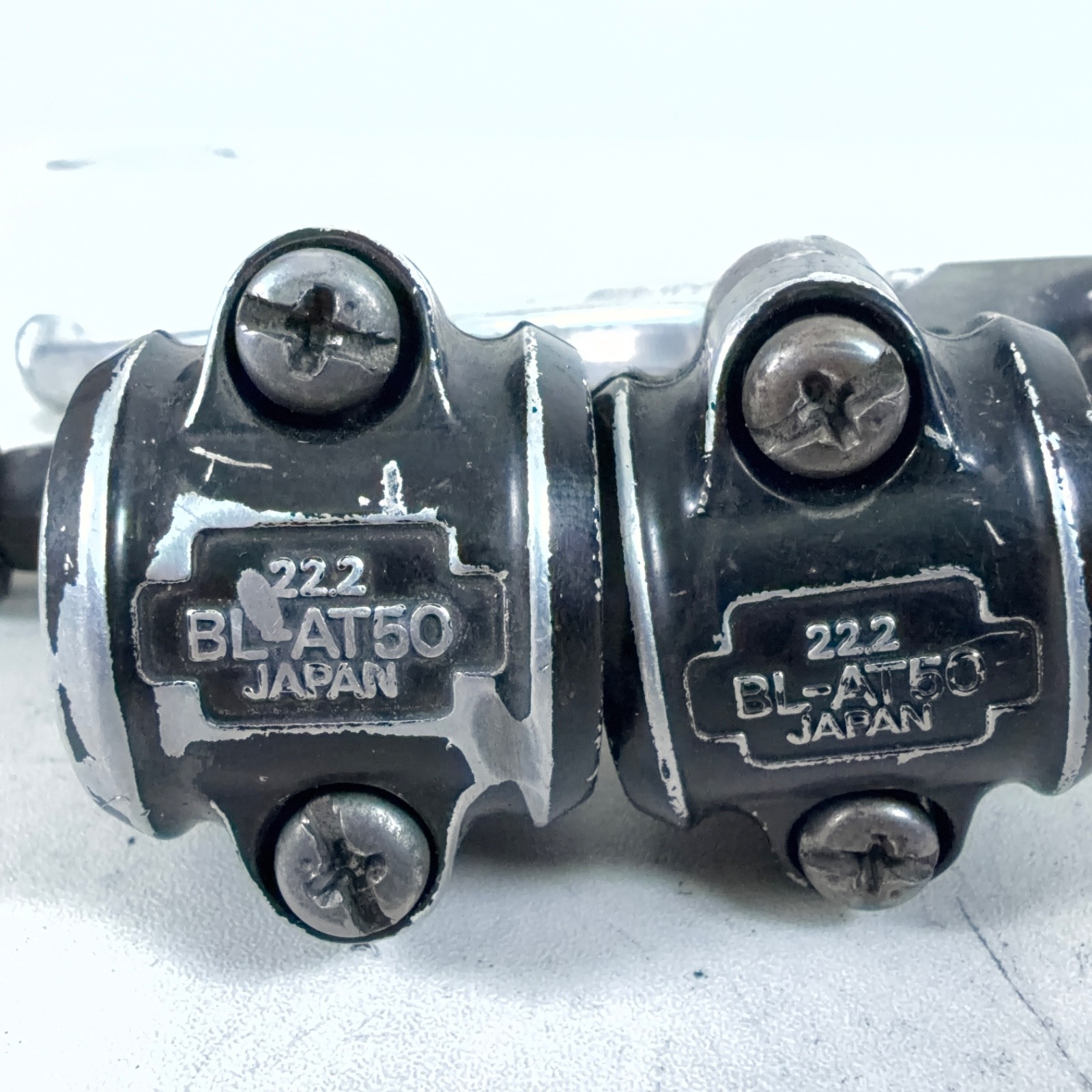 Shimano Vintage BL-AT50 L/R Brake Lever Set Japan 4-finger 22.2 mm BMX Style