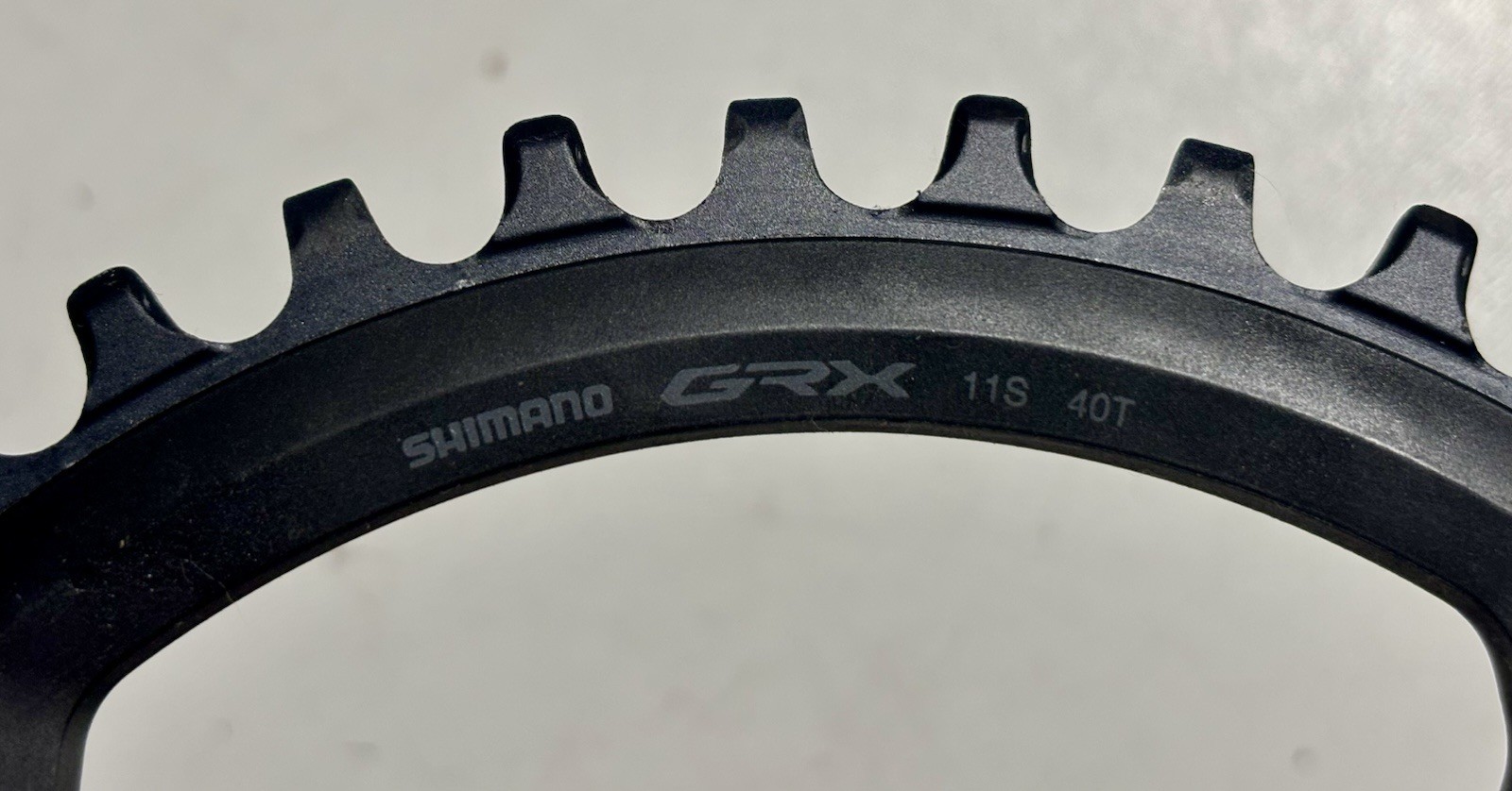 SHIMANO GRX FC-RX600 Hollowtech II Black Crankset 1×11-Speed 40T 165mm – 175mm