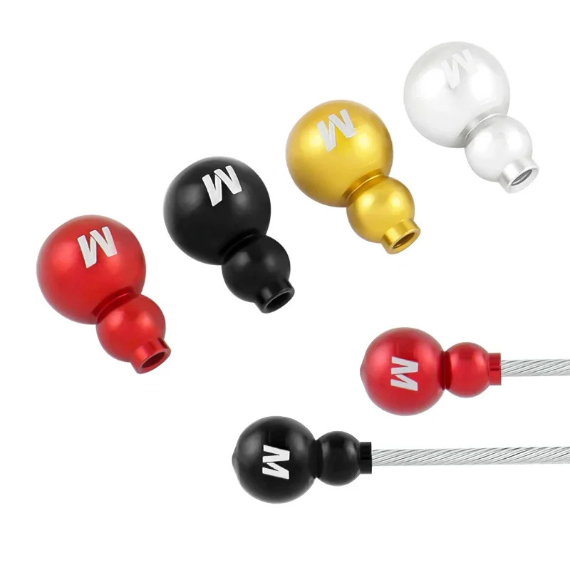 4Pcs Bike Cable End Caps Brake Shift Cable Alloy End Crimps MTB Shifter Wire End