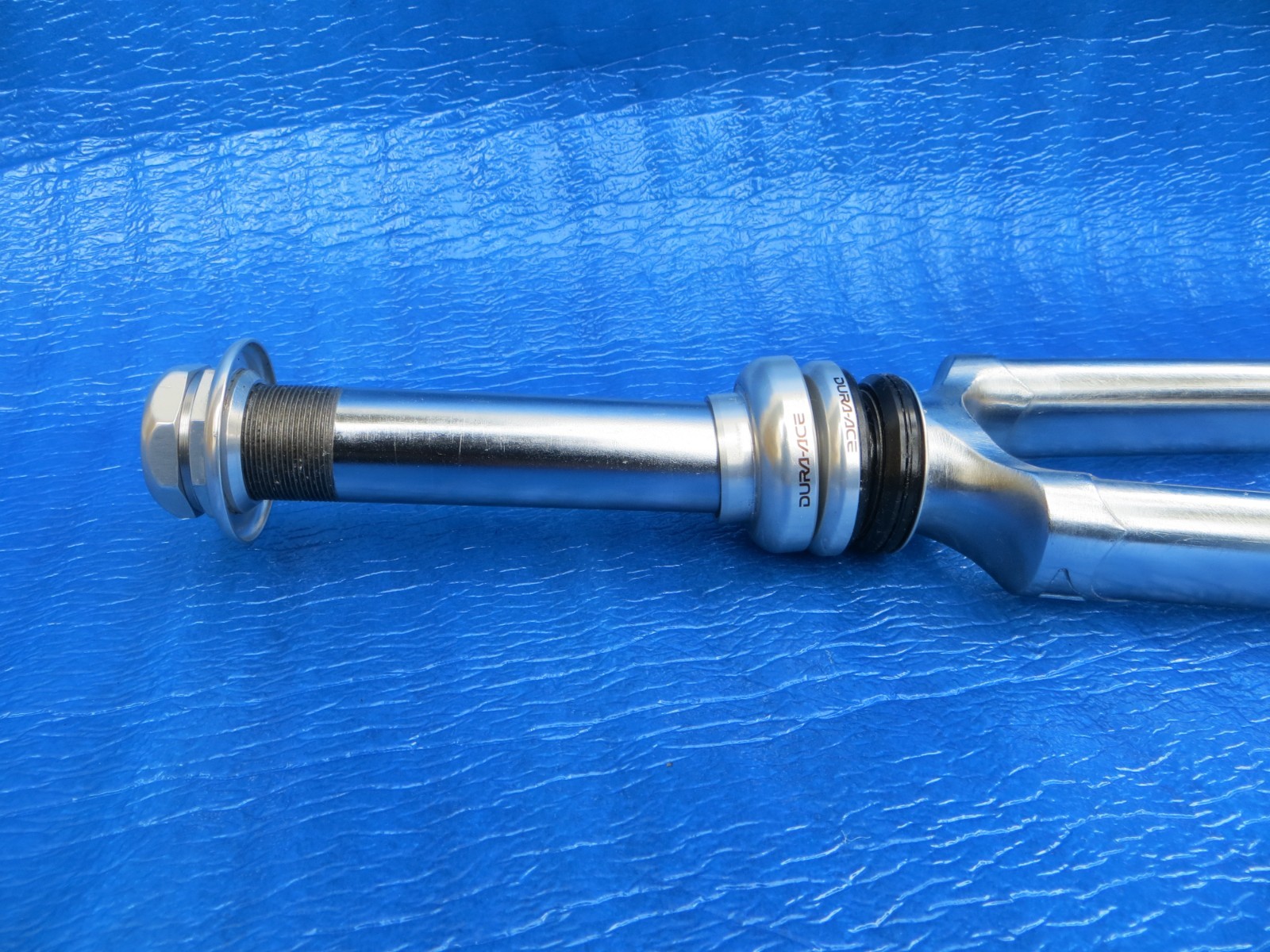 Bomber Pro 1 Inch Chrome Plated Front Fork 158mm + Dura Ace 7710 NJS Headset