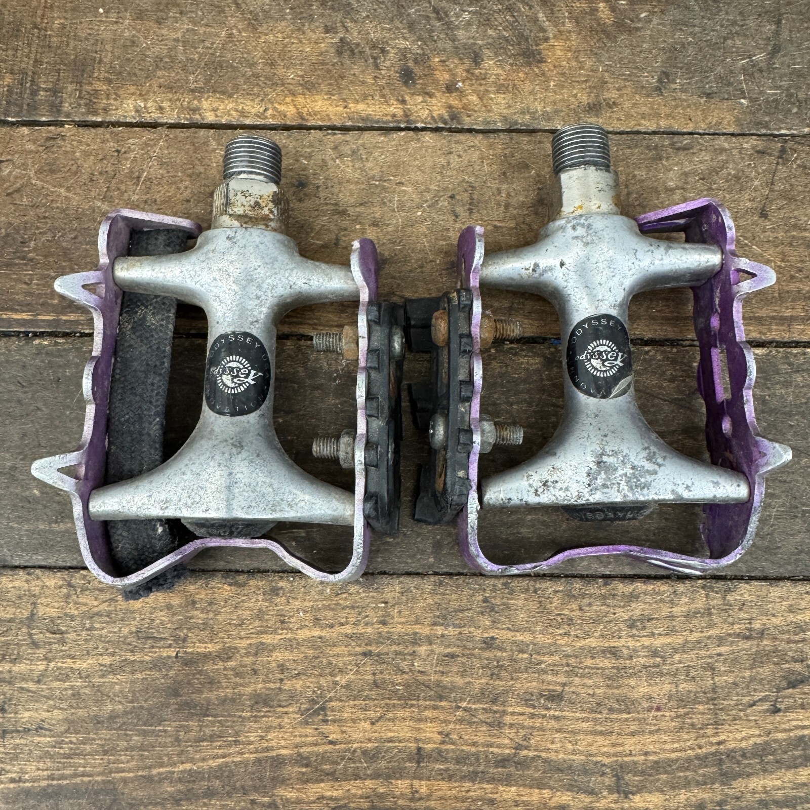 Vintage Odyssey Svelte Compe Pedals Purple MTB 1990s 90s Bike MTB 3D Violet