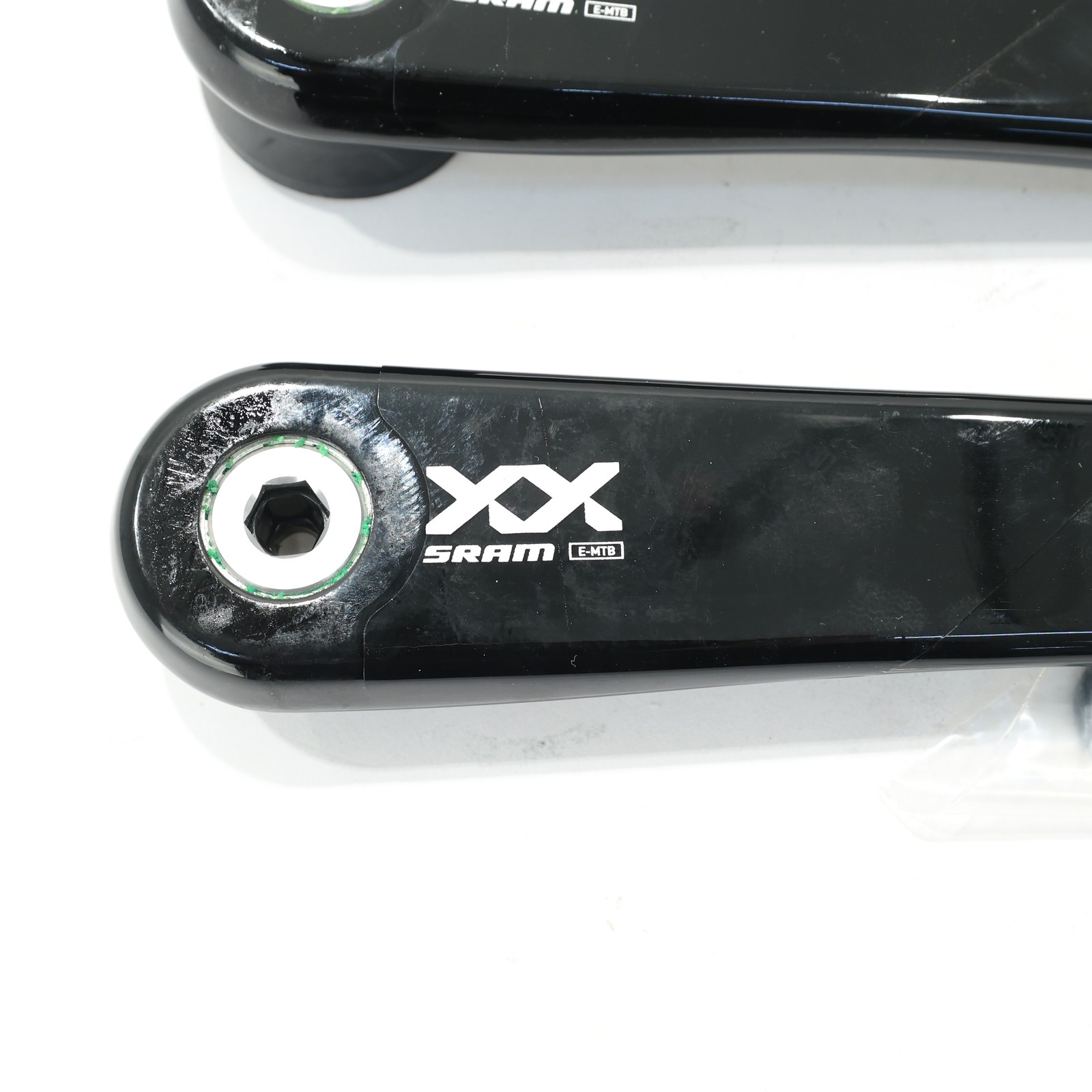 SRAM/Brose XX Eagle Transmission E-Bike Crank Arms, ISIS, 165mm, Cap M15, Black