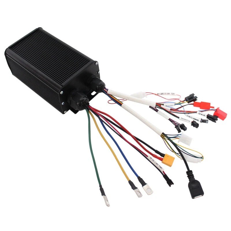 Sabvoton Controller 36V-72V 45A E-Bike Sine Wave Programmable with ukc1 display