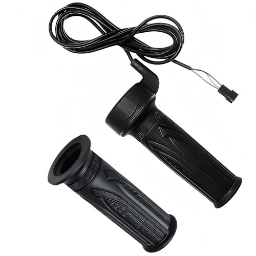 20X Full Twist Throttle Grip（SM Plug） for Ebike 12V-72V, Universal Electric