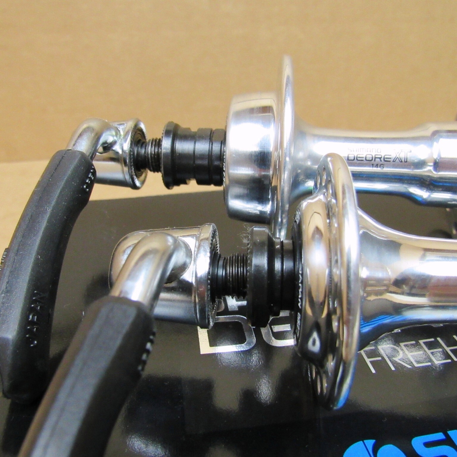 New-Old-Stock Shimano Deore XT UniGlide Hubset (32 Hole with 100/130 mm Spacing)