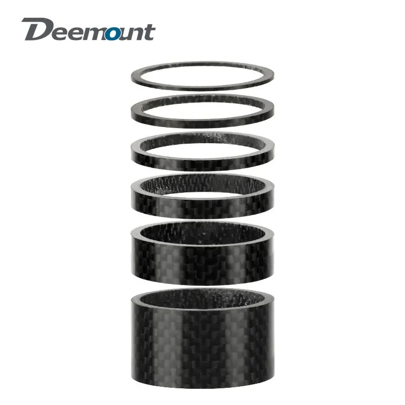 31.8Mm Fork Headset Carbon Spacers MTB Bicycle Handlebar Stem Rise up Adjust Was