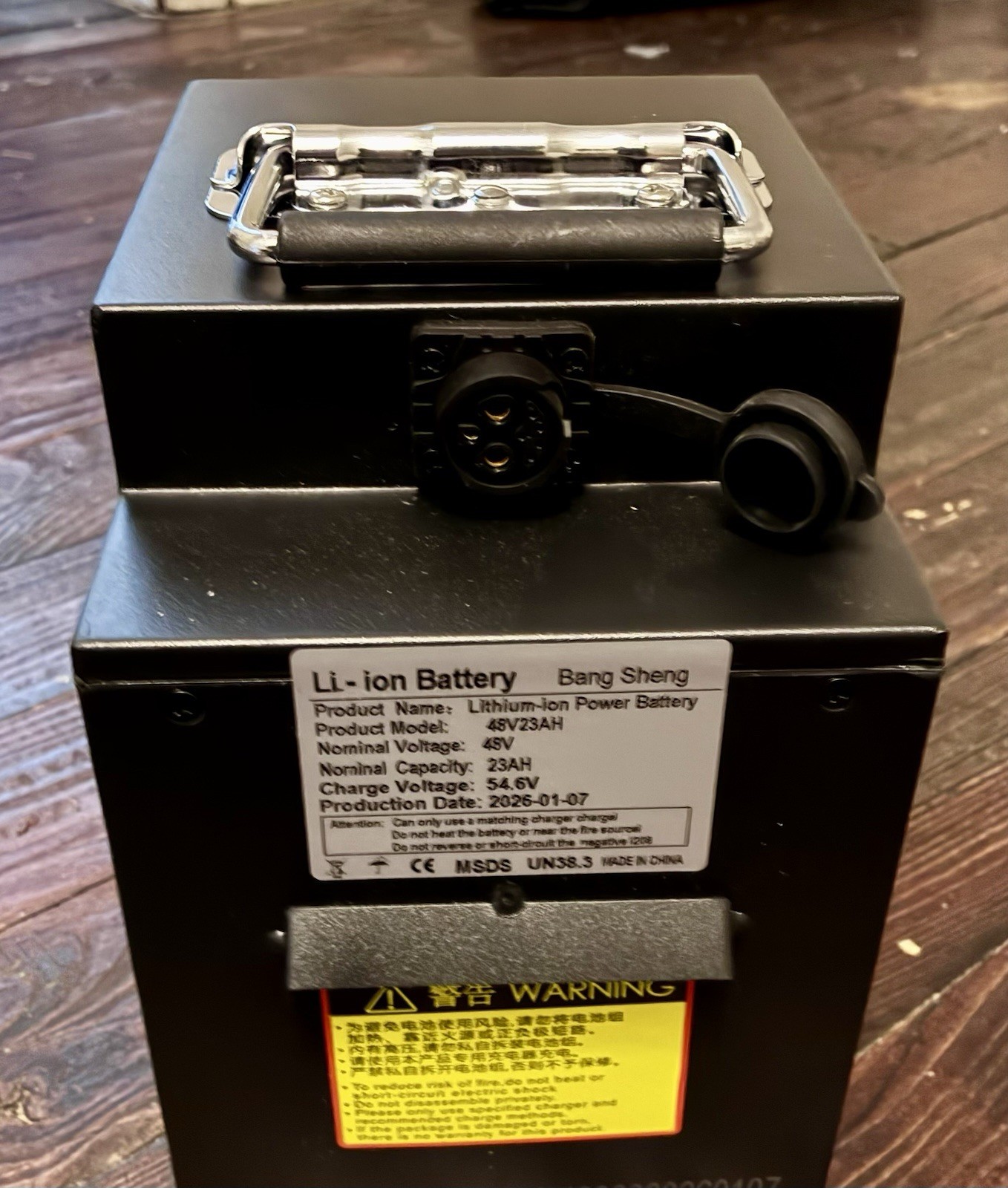Electric Dirt Bike Battery Battery Is certified to UL 2271 standards