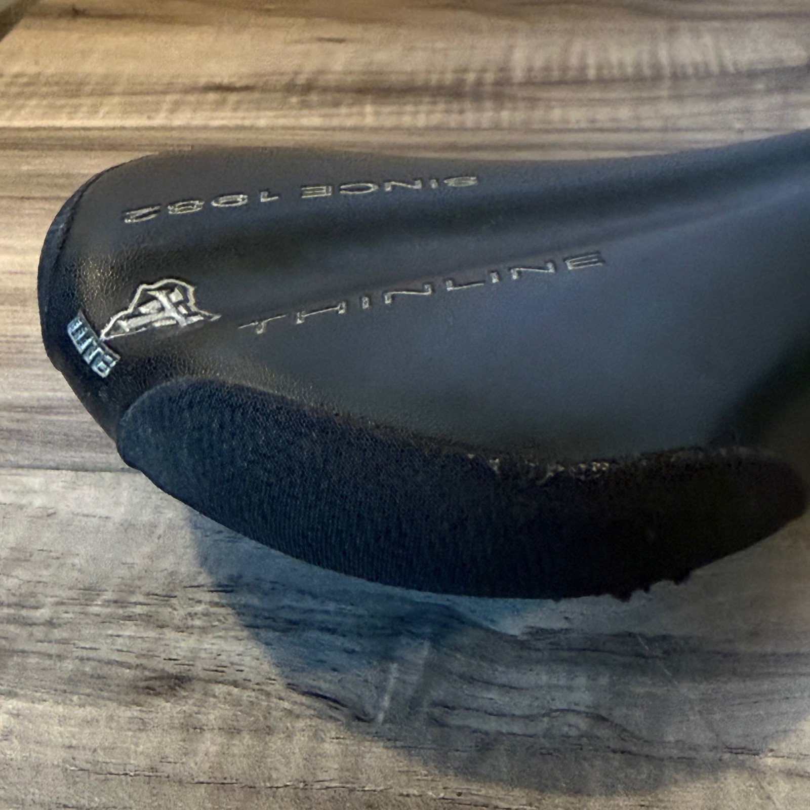 WTB Silverado Thinline NiCro Rail Black Leather Saddle 133 x 280