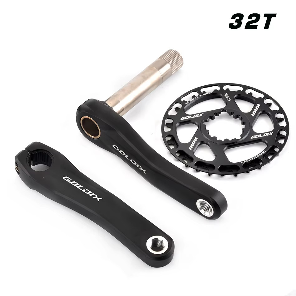 Children Bicycle Crankset 110Mm/127Mm/140Mm/150Mm/155Mm/160Mm Crank MTB Kid Cran