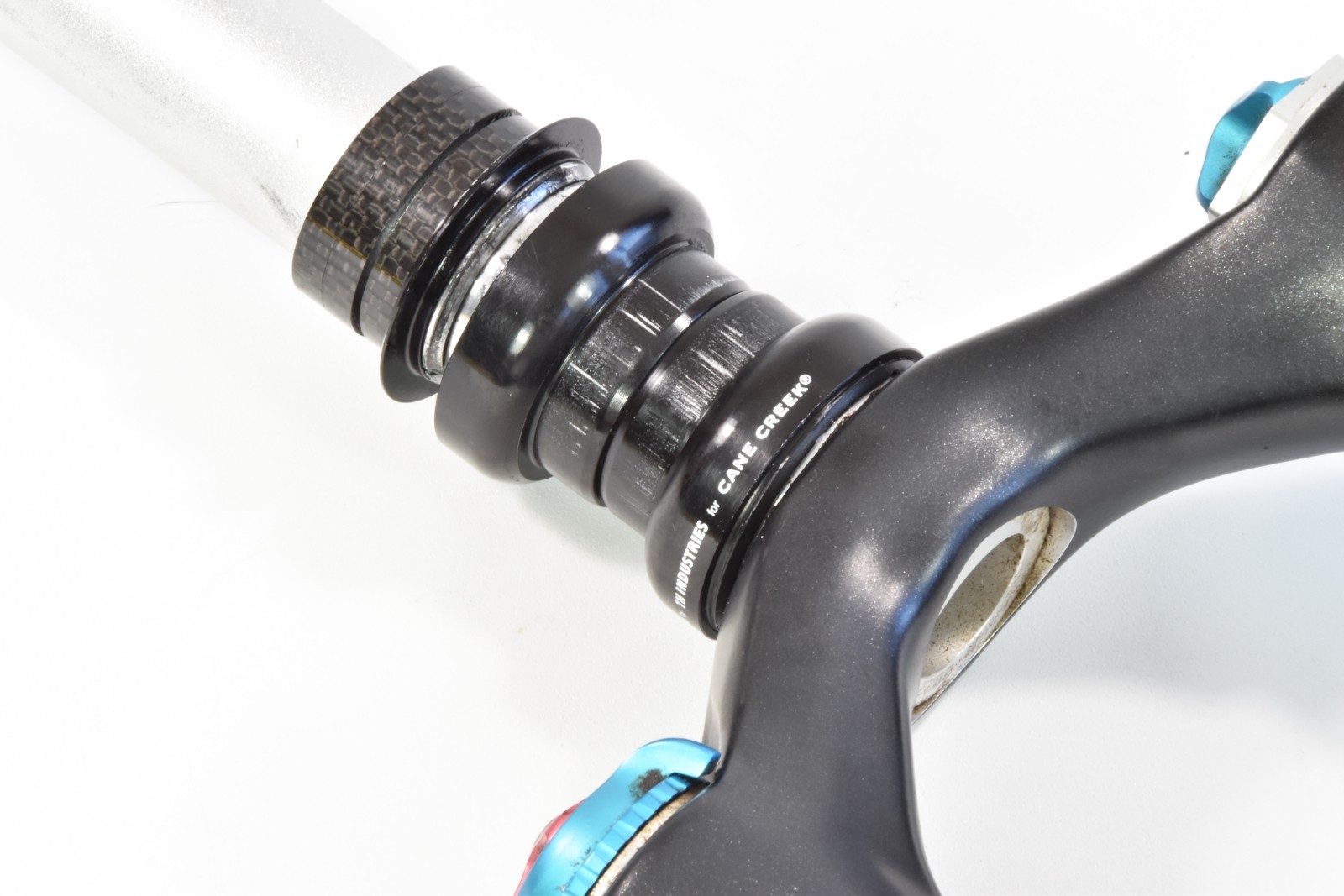Fox F100 RLC fork 26-inch 100mm QR disc brake + Cane Creek headset