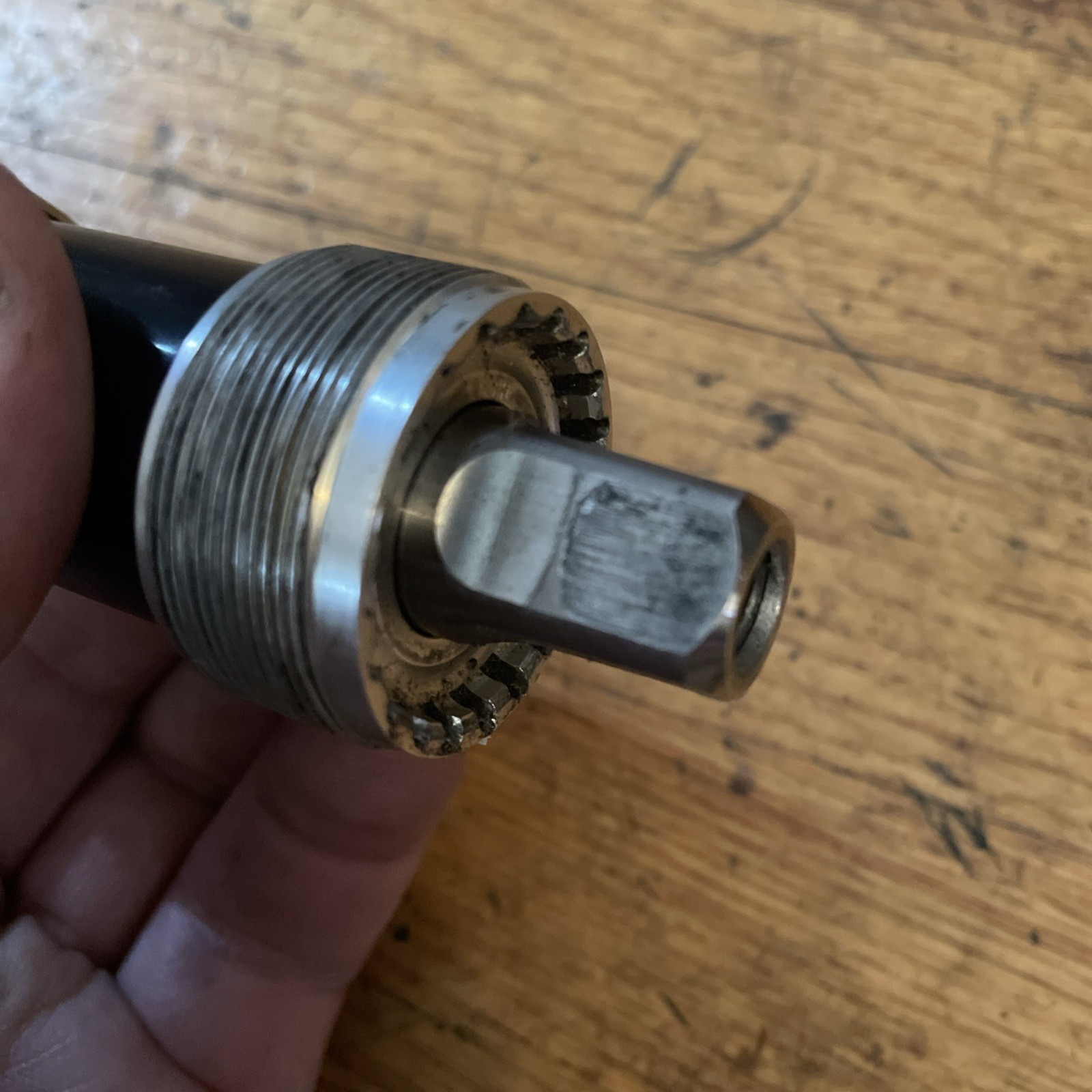 World Class Titanium Bottom Bracket 109mm BSA english thread
