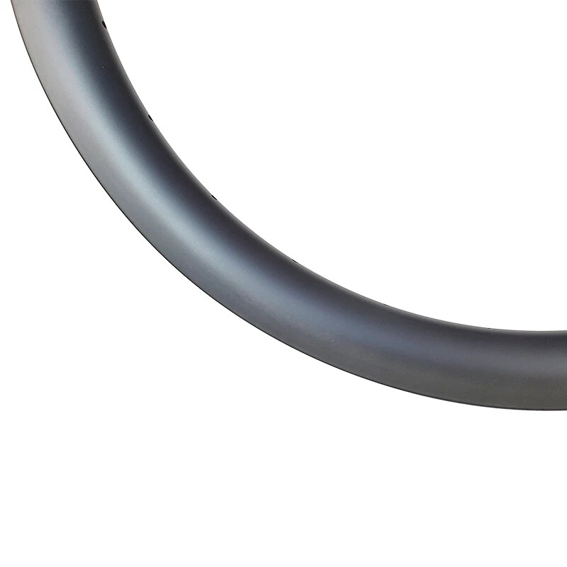 700c Gravel Road Disc Carbon Rim 40mm Clincher Tubeless 25mm Wide 18mm Inner