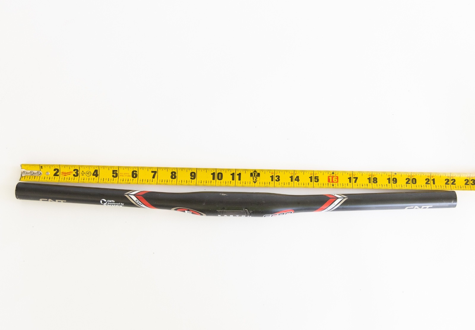 Easton EC90 handlebar 560mm 3 degree bend 31.8mm clamp size Uncut only 120 grams