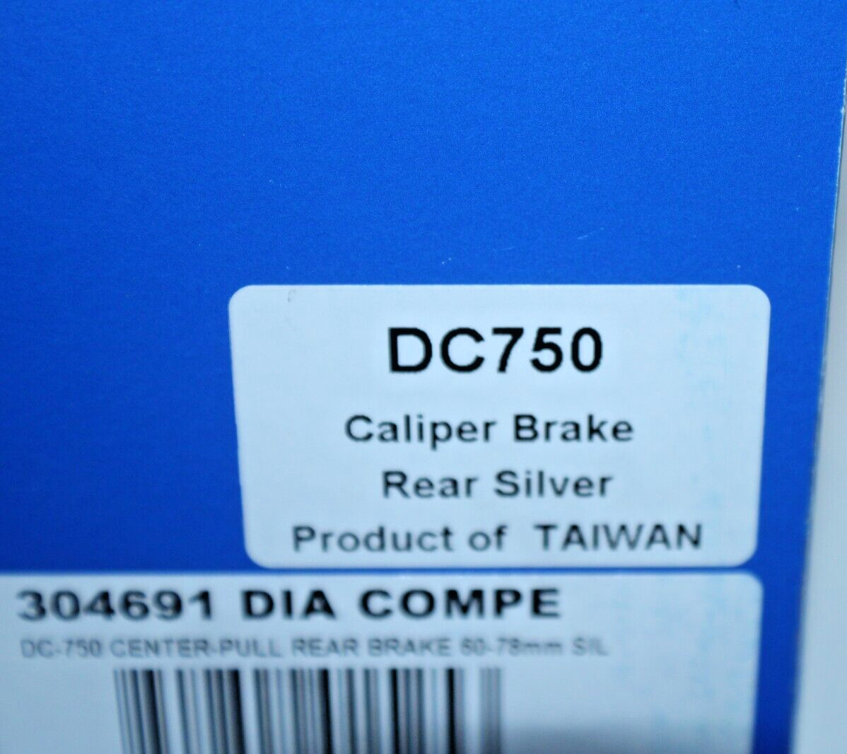 Dia-Compe DC-750 CenterPull Front Brake Caliper 60-78mm Silver Road Free Shipper