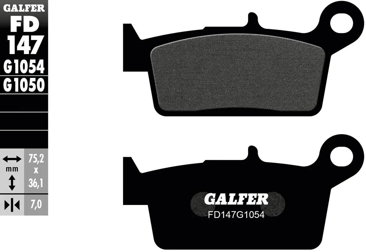 galfer brake pads fd147 brake pad fd147 g1054 organic