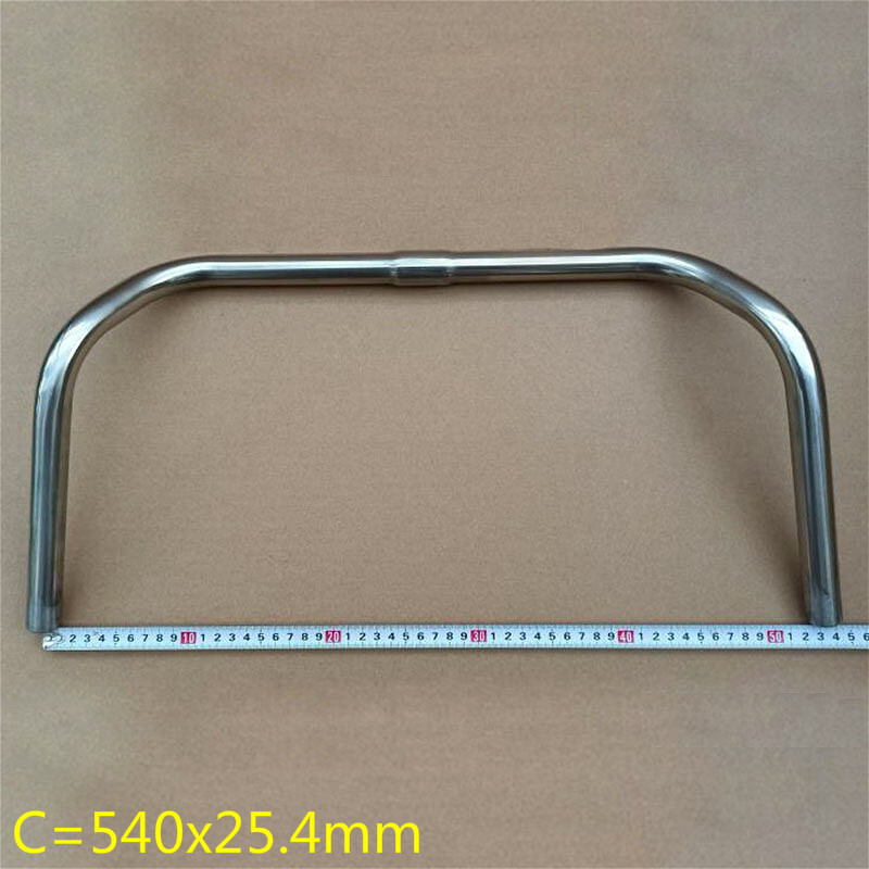 Stainless Steel Bicycle Handlebar Classic Road Cycling Bike Bar 540mm/570mm Home