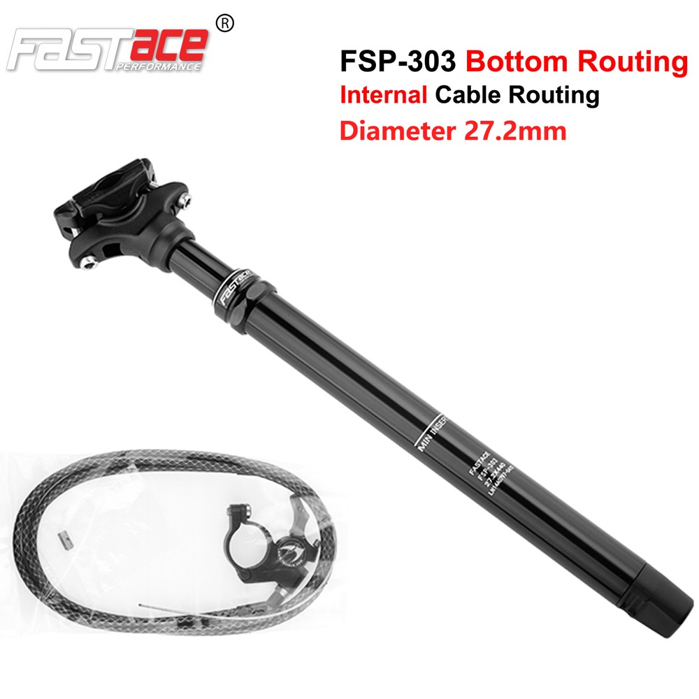 FASTACE Dropper Post 27.2//30.9/31.6mm 440mm 125mm Travel Remote External Cable