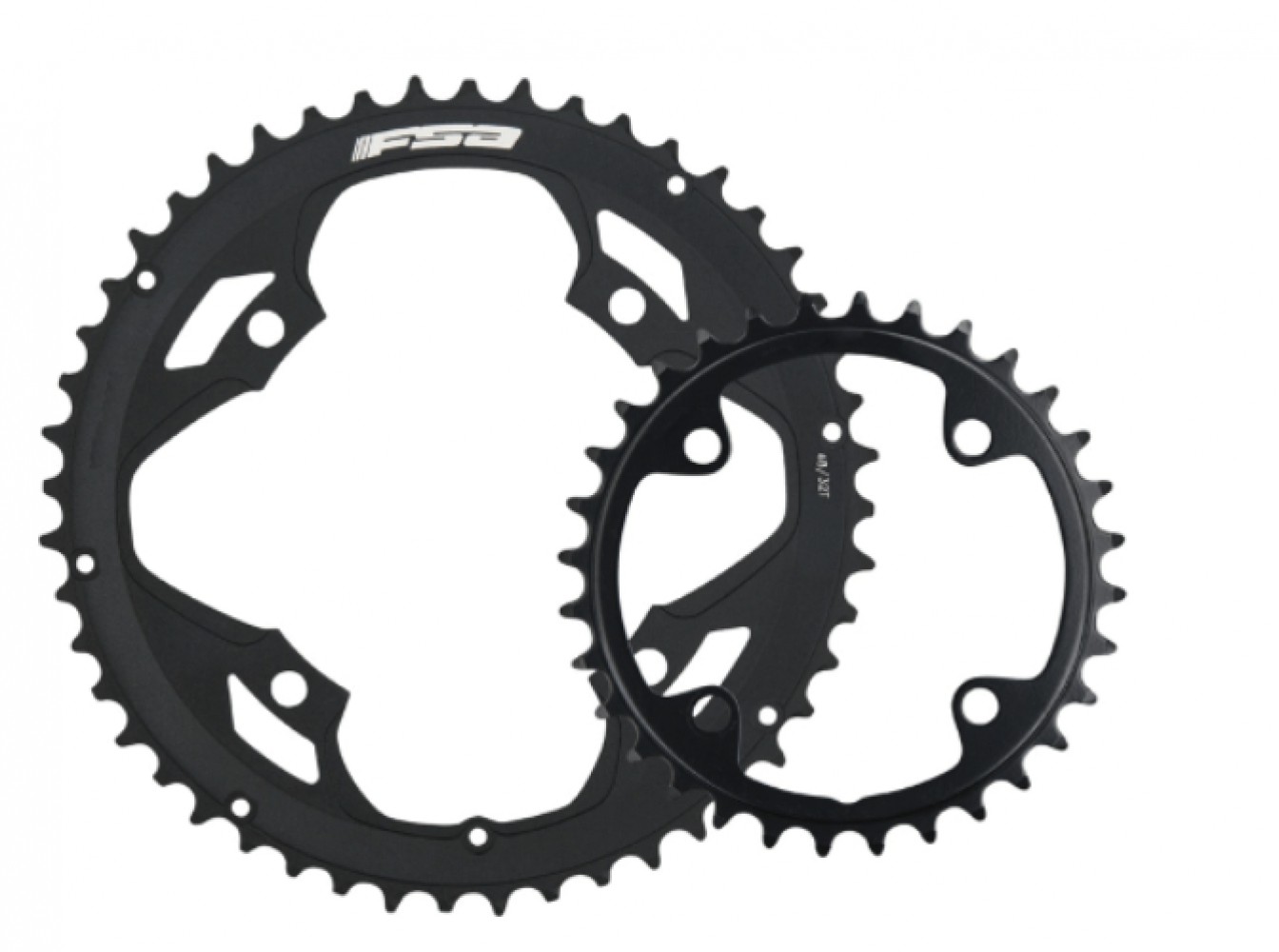FSA Omega Vero Pro Road Chainring 50T/120 + 34T/90BCD Chainring – 2 pieces