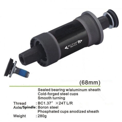 Bicycle Square Taper BB Bottom Bracket Bearing Cartridge 68mm-Mountain Road Bike
