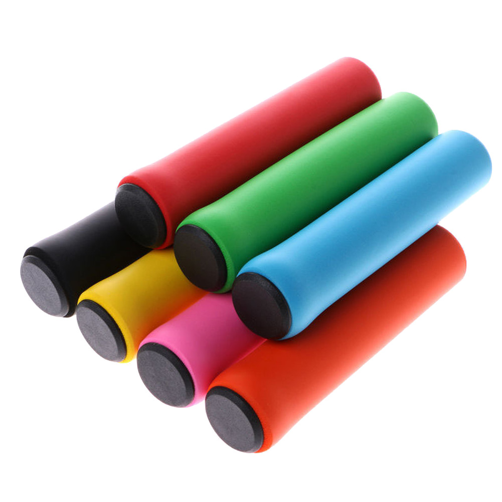 MTB Handle Grips Silicone 12.5 x 3 cm Comfortable Fit for Various Hand Sizes