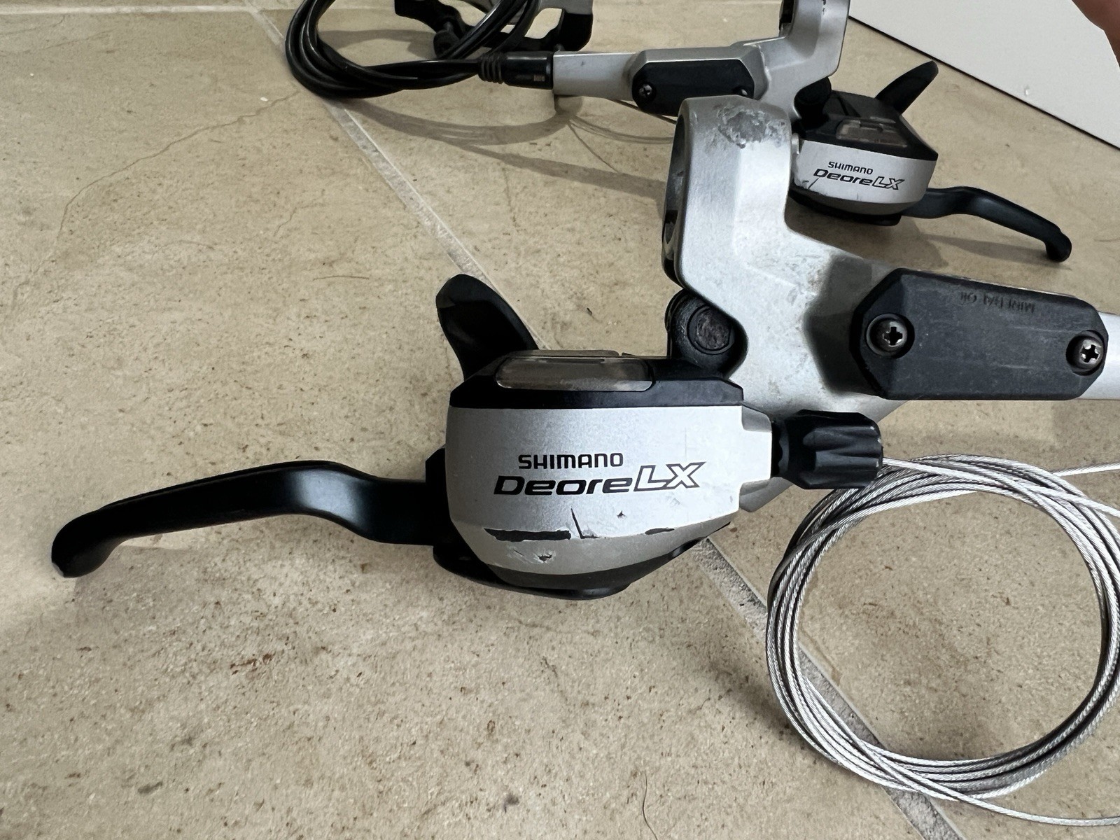 Shimano Deore LX ST-M585 Shifter & Disc Brake Set Dual Control 3×9 Speed MTB XC