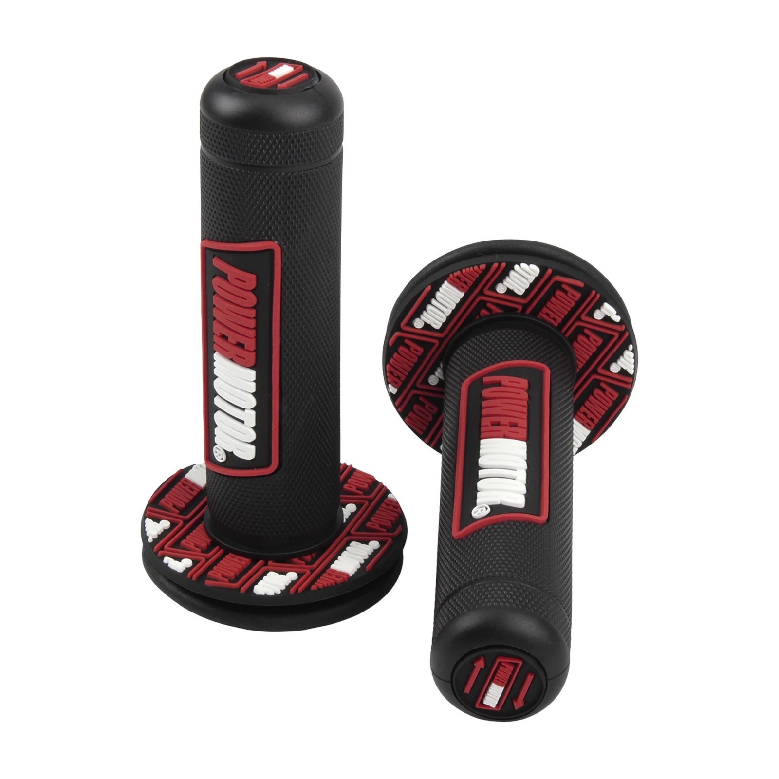 7/8″ 22mm Universal Motorcycle Handlebar Grips Rubber Gel Hand Grip Dirt Bike