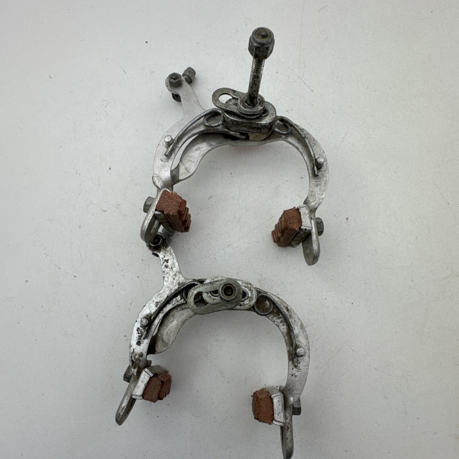 Vintage Weinmann Symetric Brake Caliper Set 813 Side Pull Silver Road Bike A64