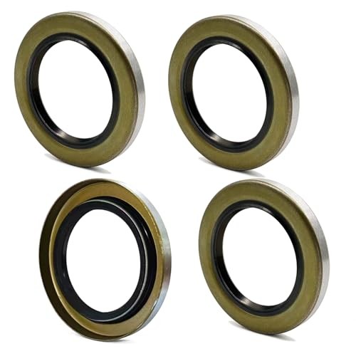 Stymart 2.25″ ID x 3.376″ OD Double Lip Grease Seal, Hub Wheel Grease Seal,
