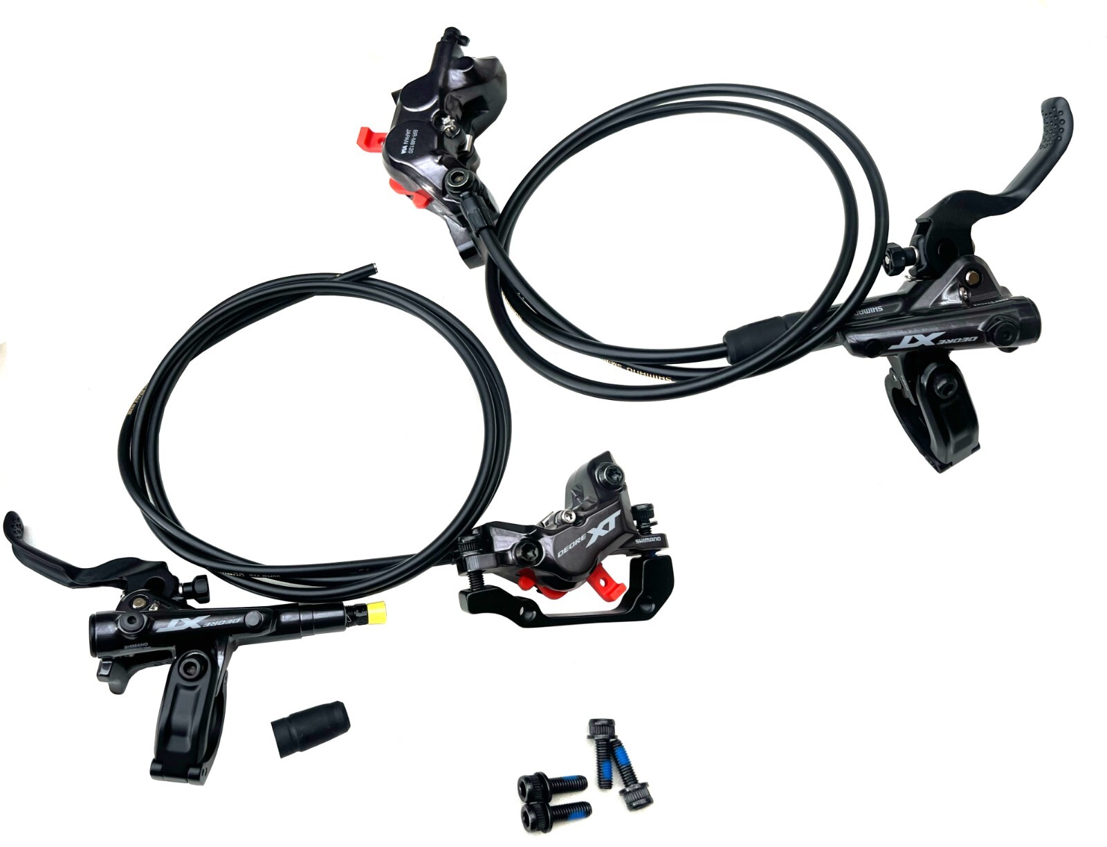 Shimano Deore XT BL-M8100 BR-M8120 4 Piston Hydraulic bicycle Brake set Brakes