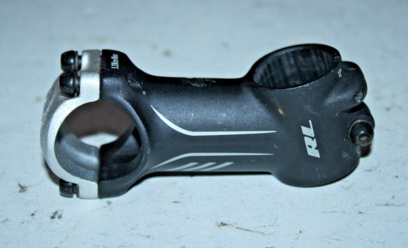 Bontrager Select 1 1/8″ Threadless Stem Black 100mm 17º Rise 31.8mm Fast Shipper