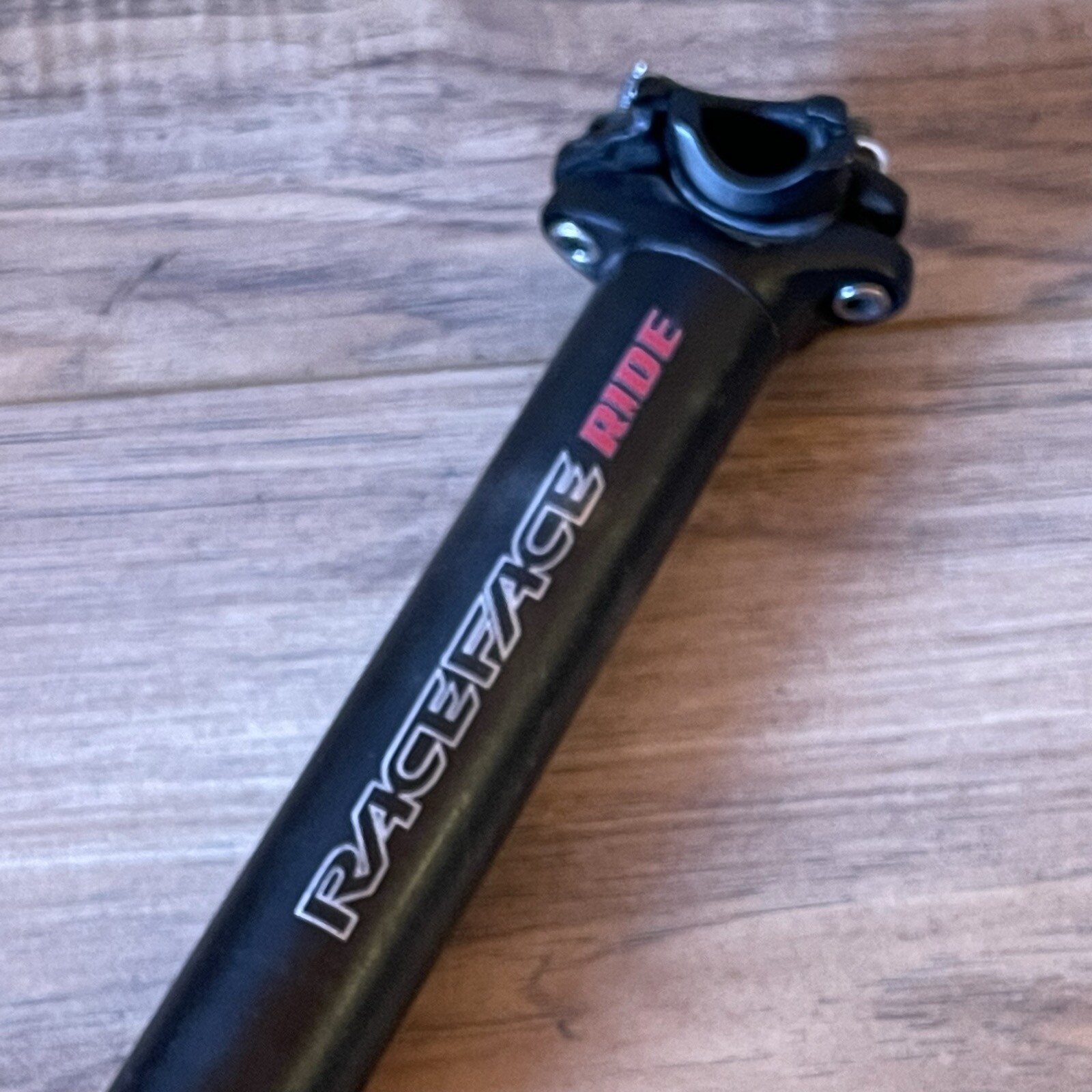 Race Face Ride Black Aluminum Mountain Bike Seatpost 30.9 340mm Zero Setback