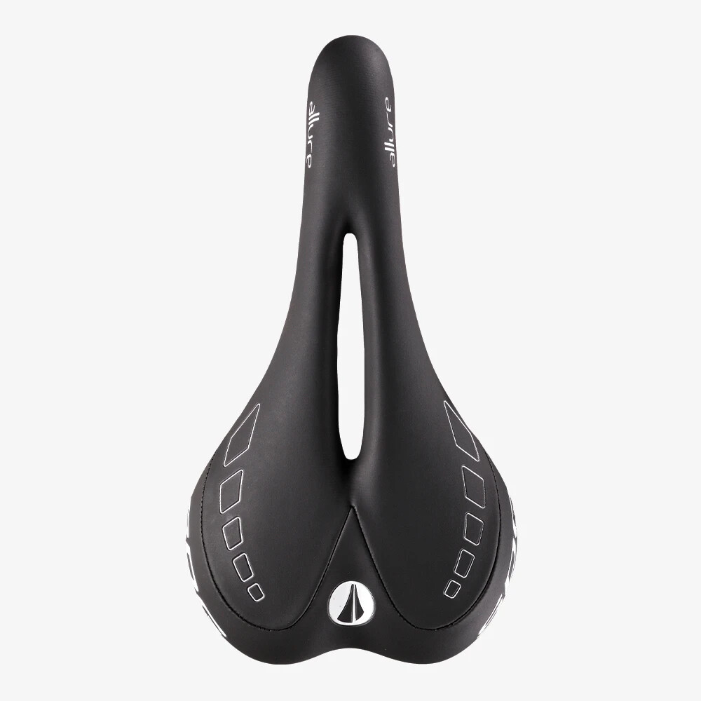 SDG Allure 265x143mm Ti-Alloy Road MTB Bicycle Bike Saddle Black/White