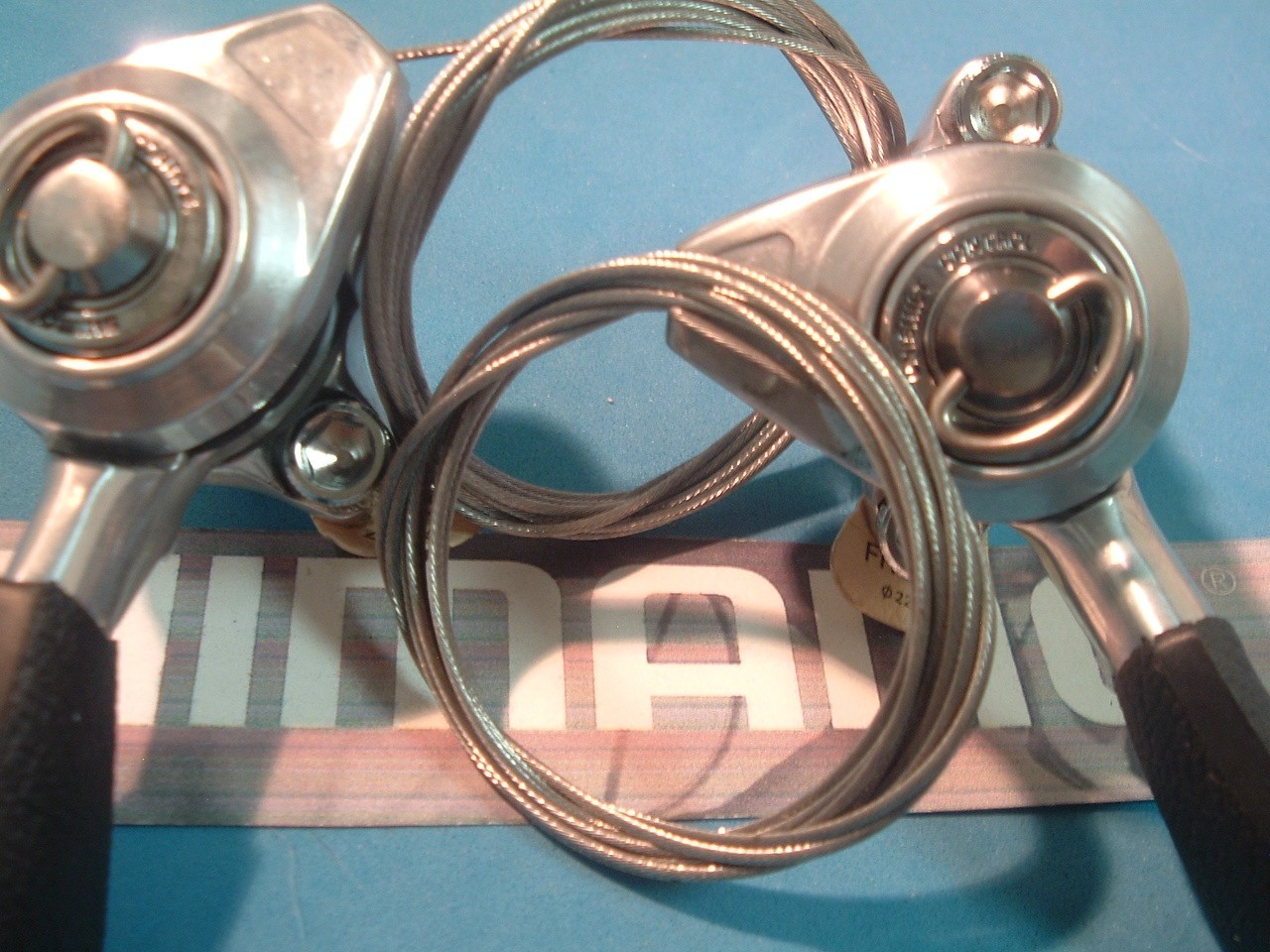 Shimano Deore XT Deerhead SL-M700 Shifters MTB NEW/NOS 3×5/6/7-Spd w/Cables-Mint