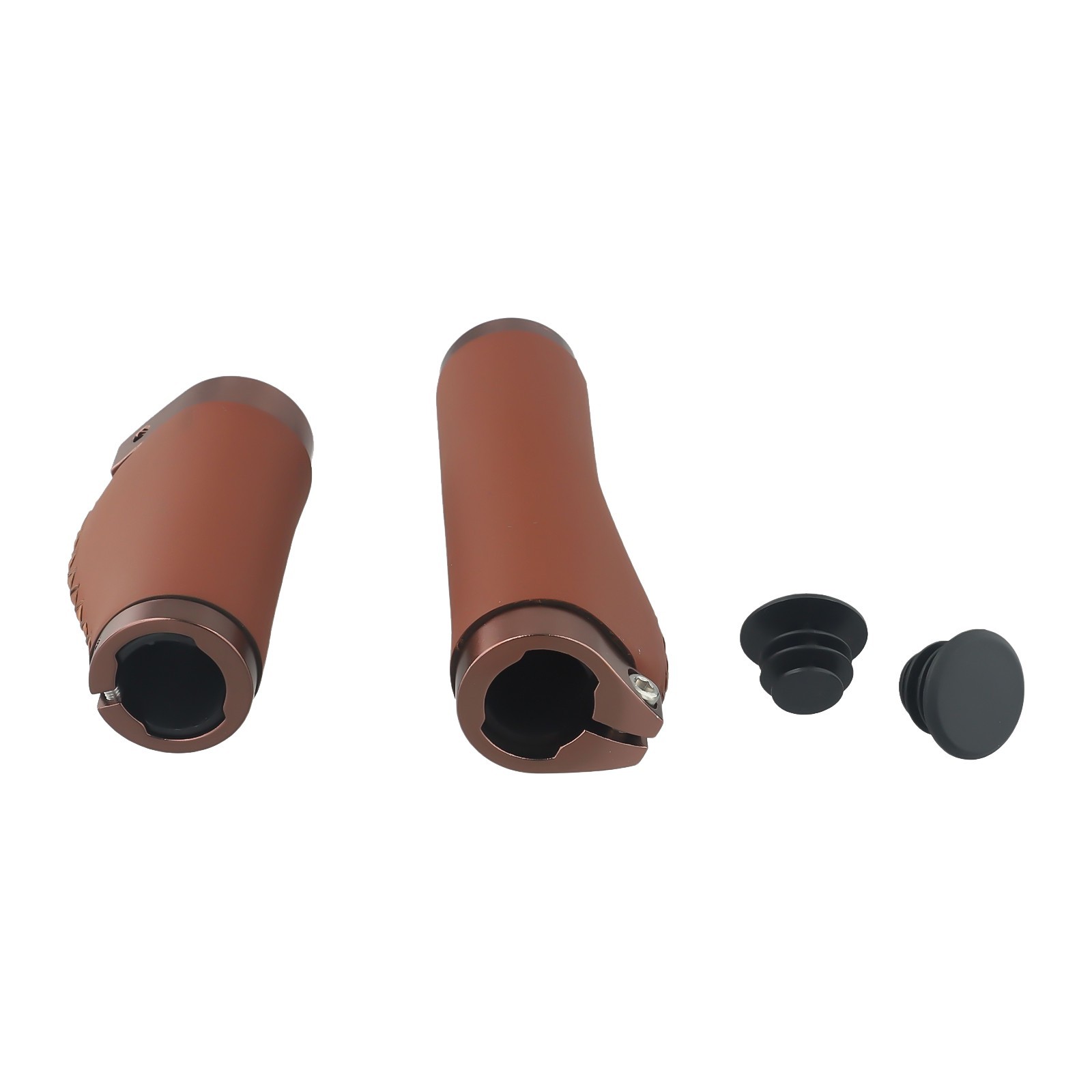 Bike Bicycle Anti-skid Ahock Handlebar Grips Long/Short Leather Handlebar Cover