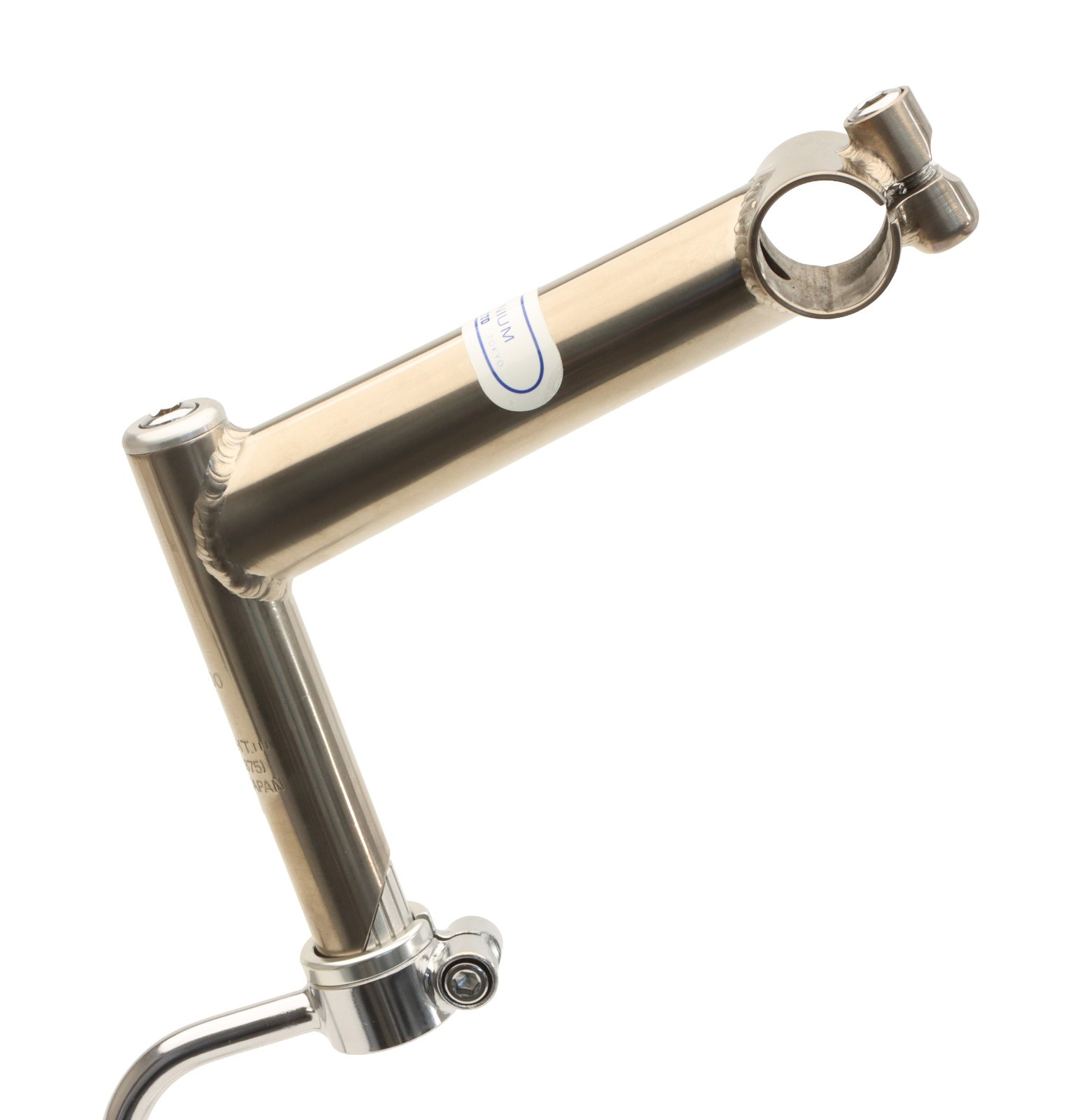 Nitto MT-100 1″ Titanium Quill Stem 140mm 25.4mm Clamp Silver 110° Rare NEW NOS
