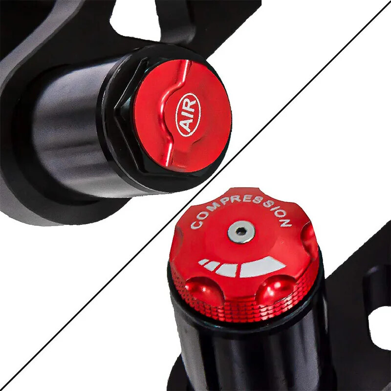 26″/20″*4.0 MTB/AM Bike Air Double Shoulder Rappelling Shock Absorber Fork
