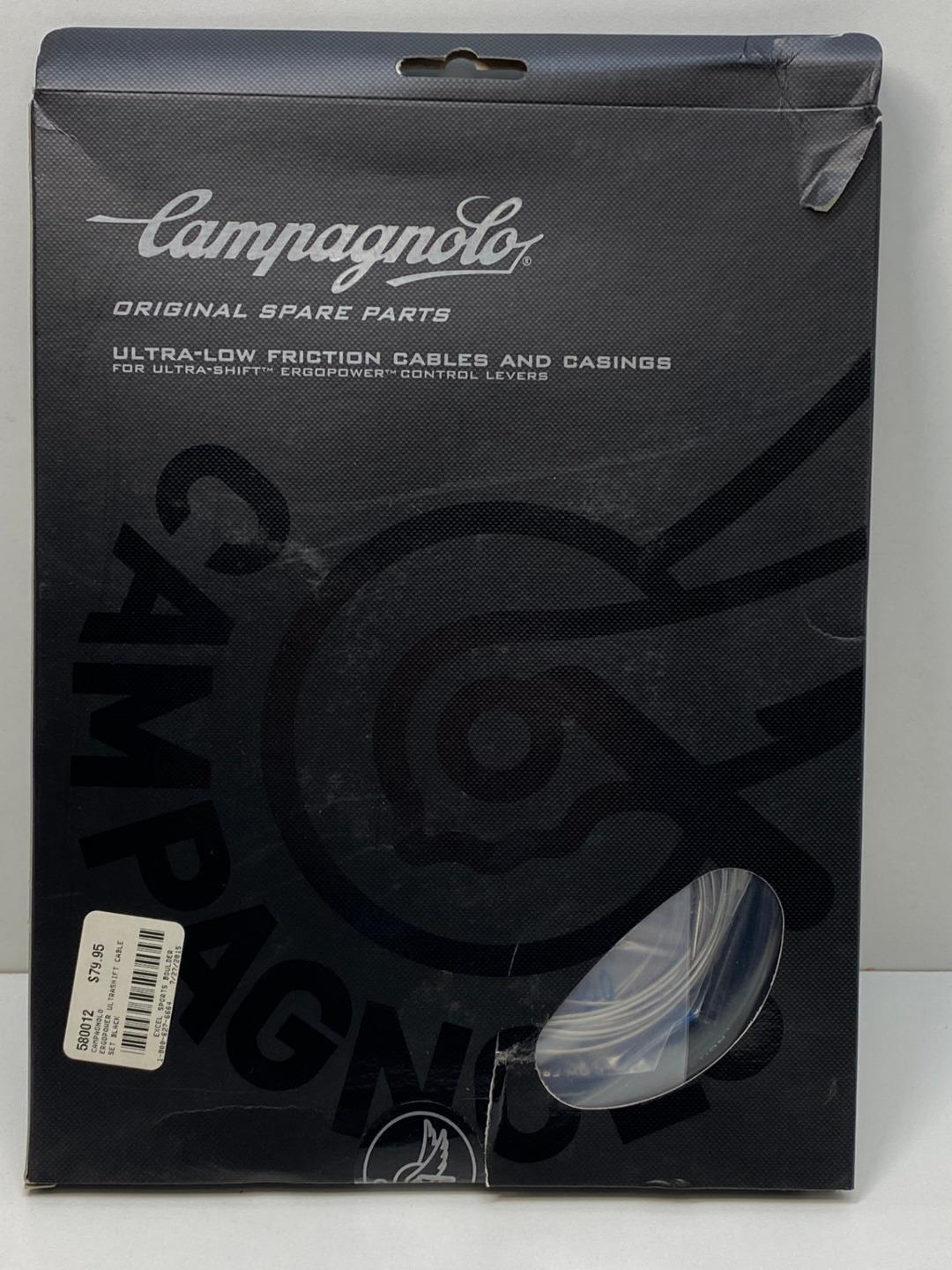 new Campagnolo bicycle Ultra-Shift EP CABLES CG-ER600 and HOUSING Black