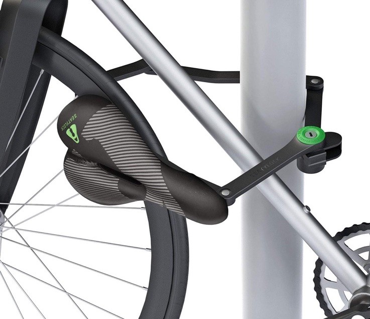 SeatyLock Hybrid Saddle Bike Lock – Multi Patent 2 in 1 Locking Bike