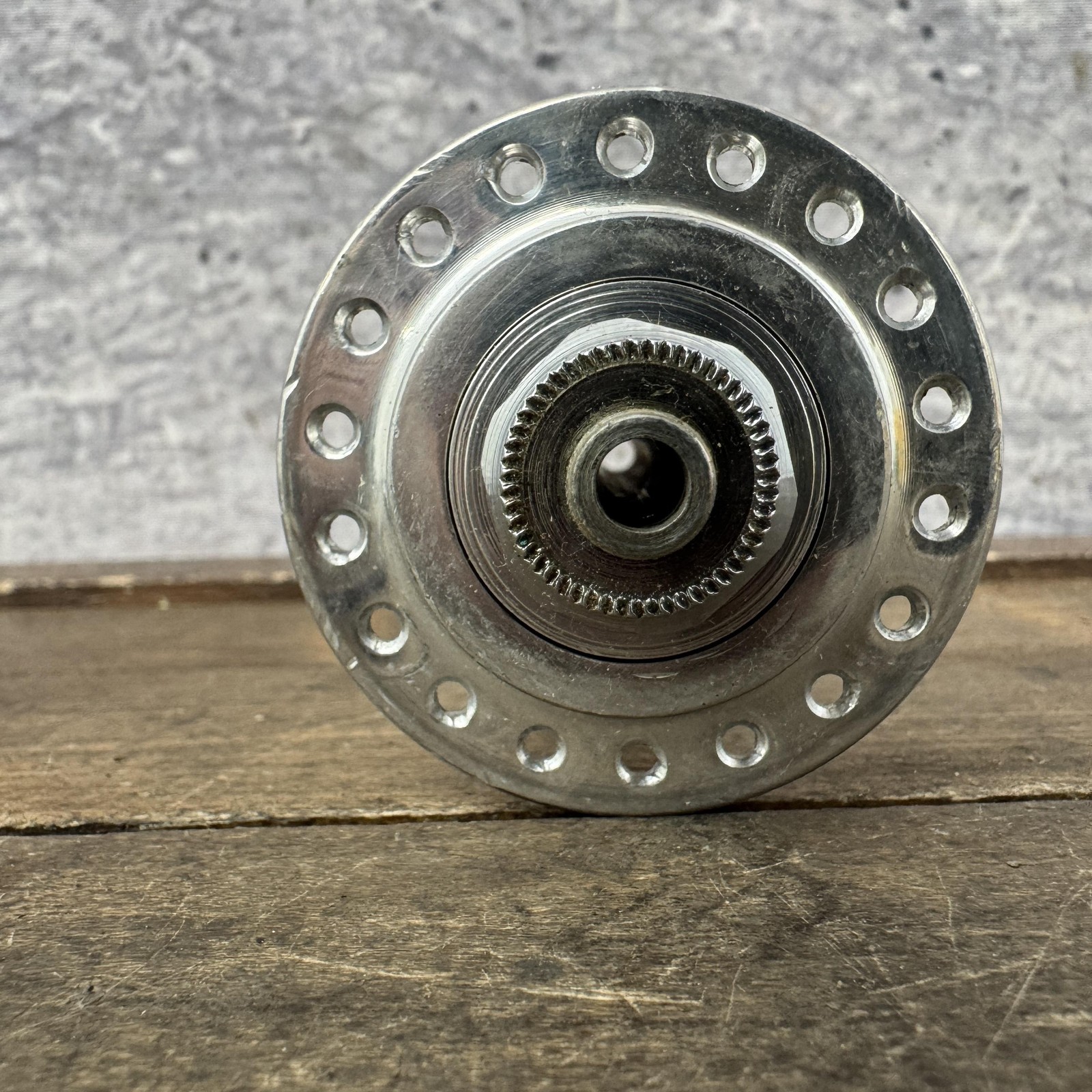 Vintage Sachs Maillard New Success Front Hub 36H 100mm QR Silver Road Bike