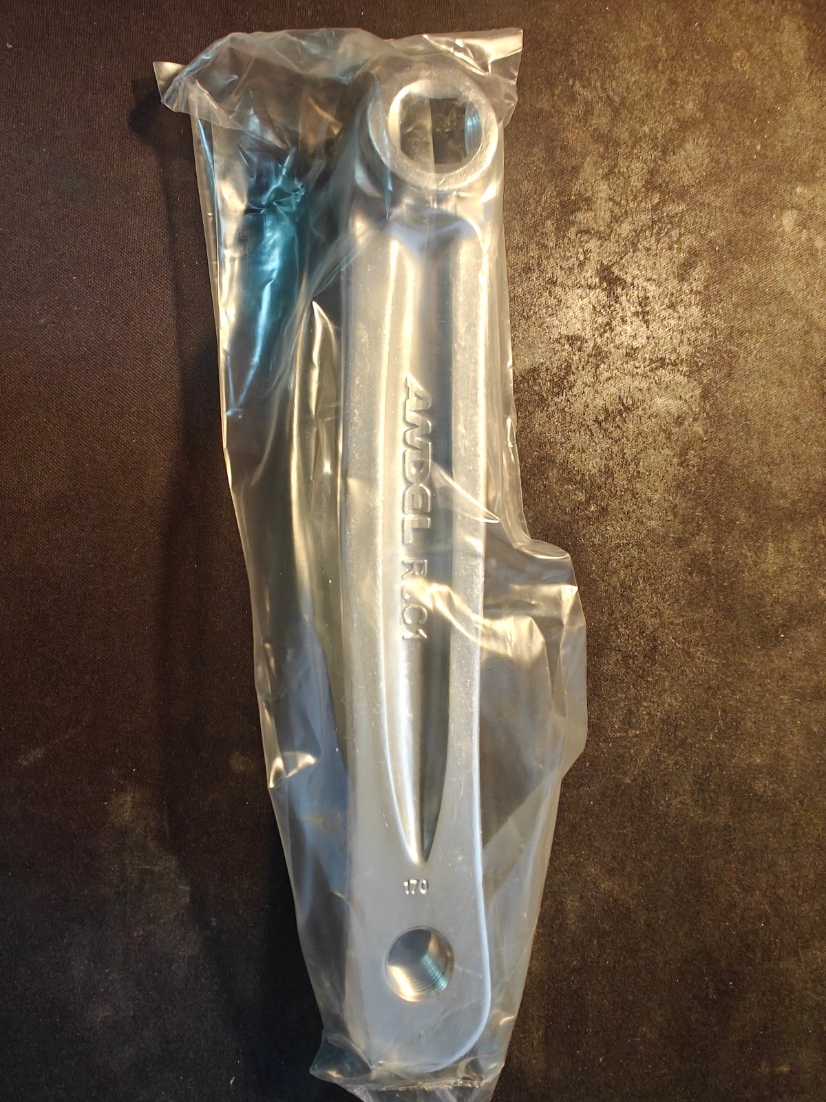 Andel RSC1 170mm left crank arm (Silver Chrome)