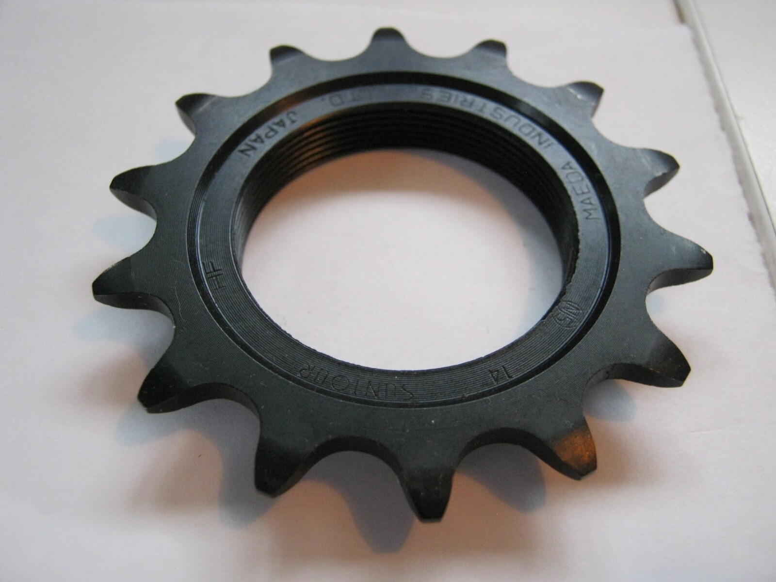 Suntour MAEDA Industries LTD Japan 14 tooth track cog 1/2″ chain 1/8″ pitc NOS