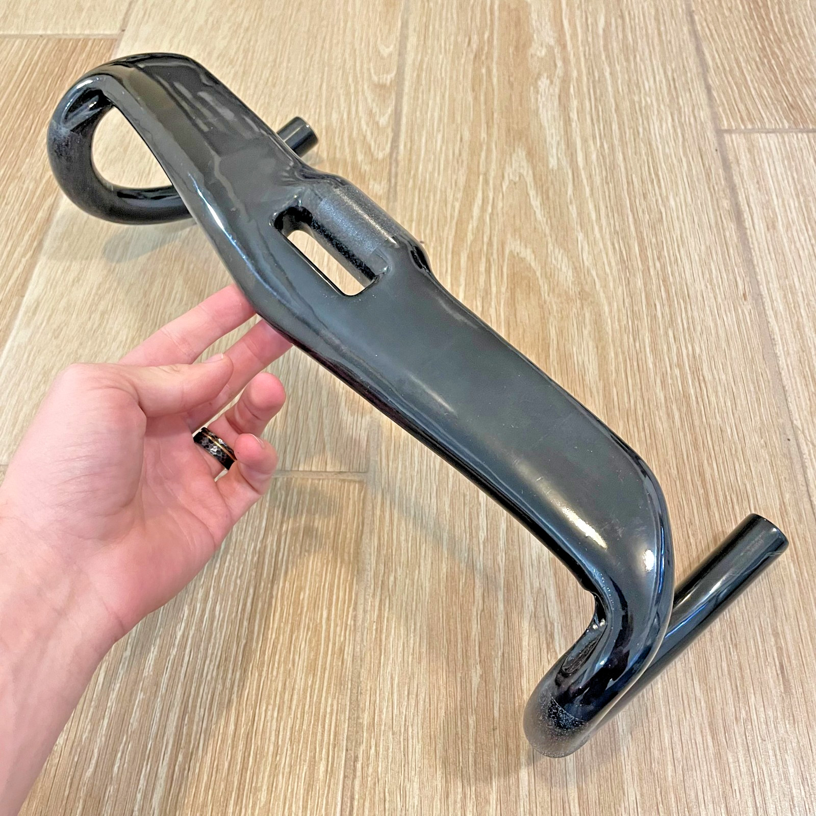 Gloss Carbon Road/Gravel Bike Aero Handlebars 31.8 400 mm Drop Bars