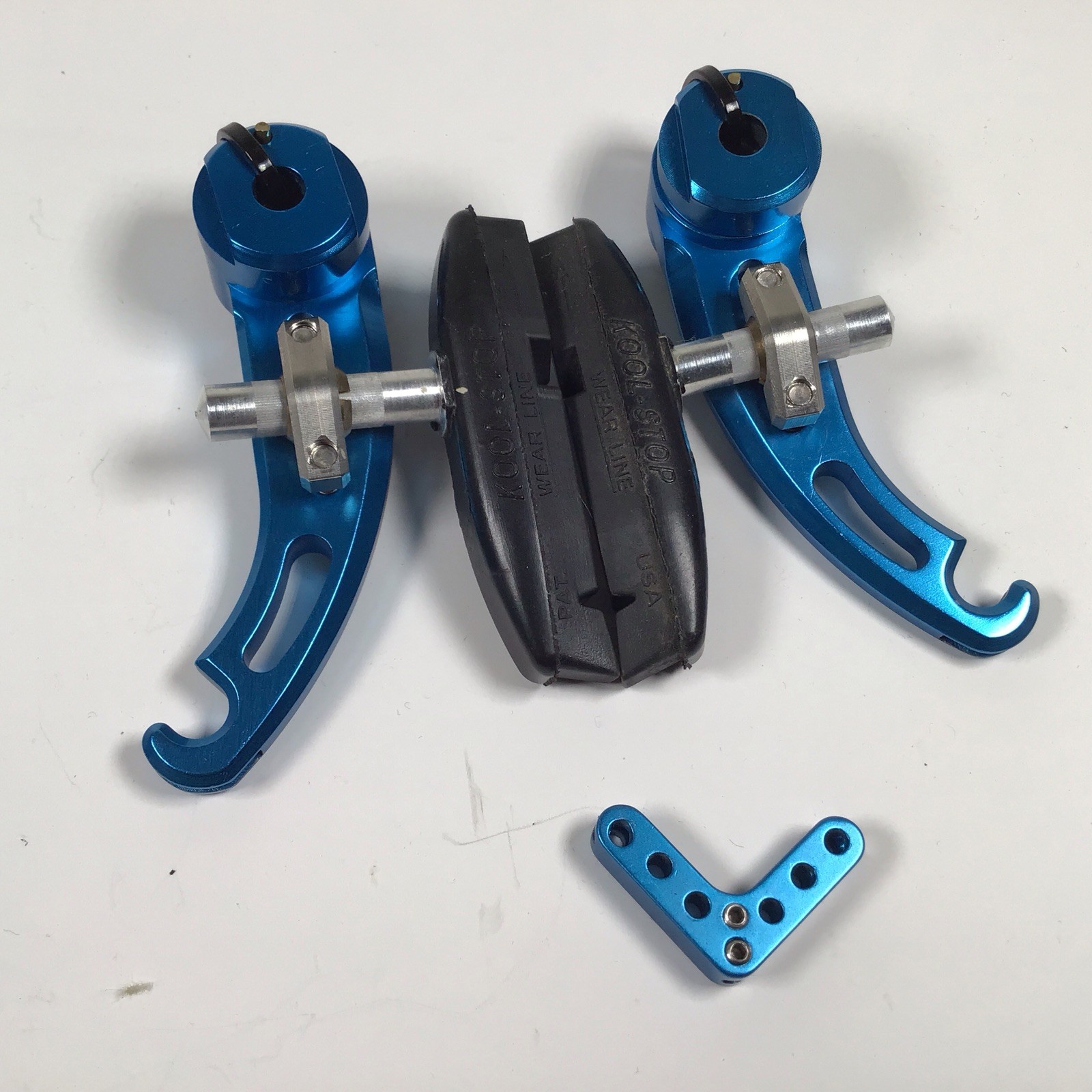 Tech-Lite Cantilever Brake Set Blue NOS Vintage MTB Technogen Rare Grafton
