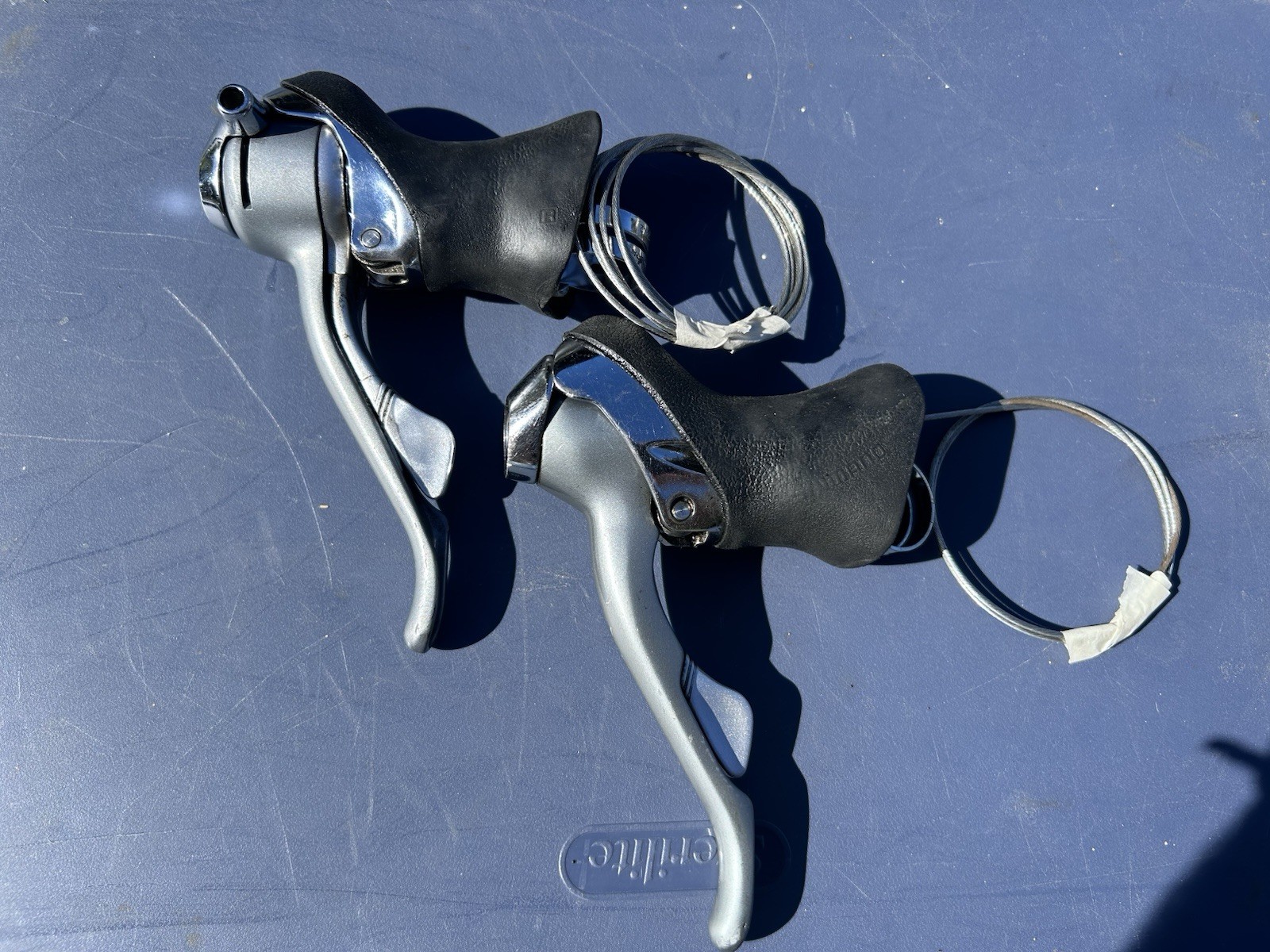 Vintage Shimano 600 Ultegra ST-6400 Shifters Brifters Pair