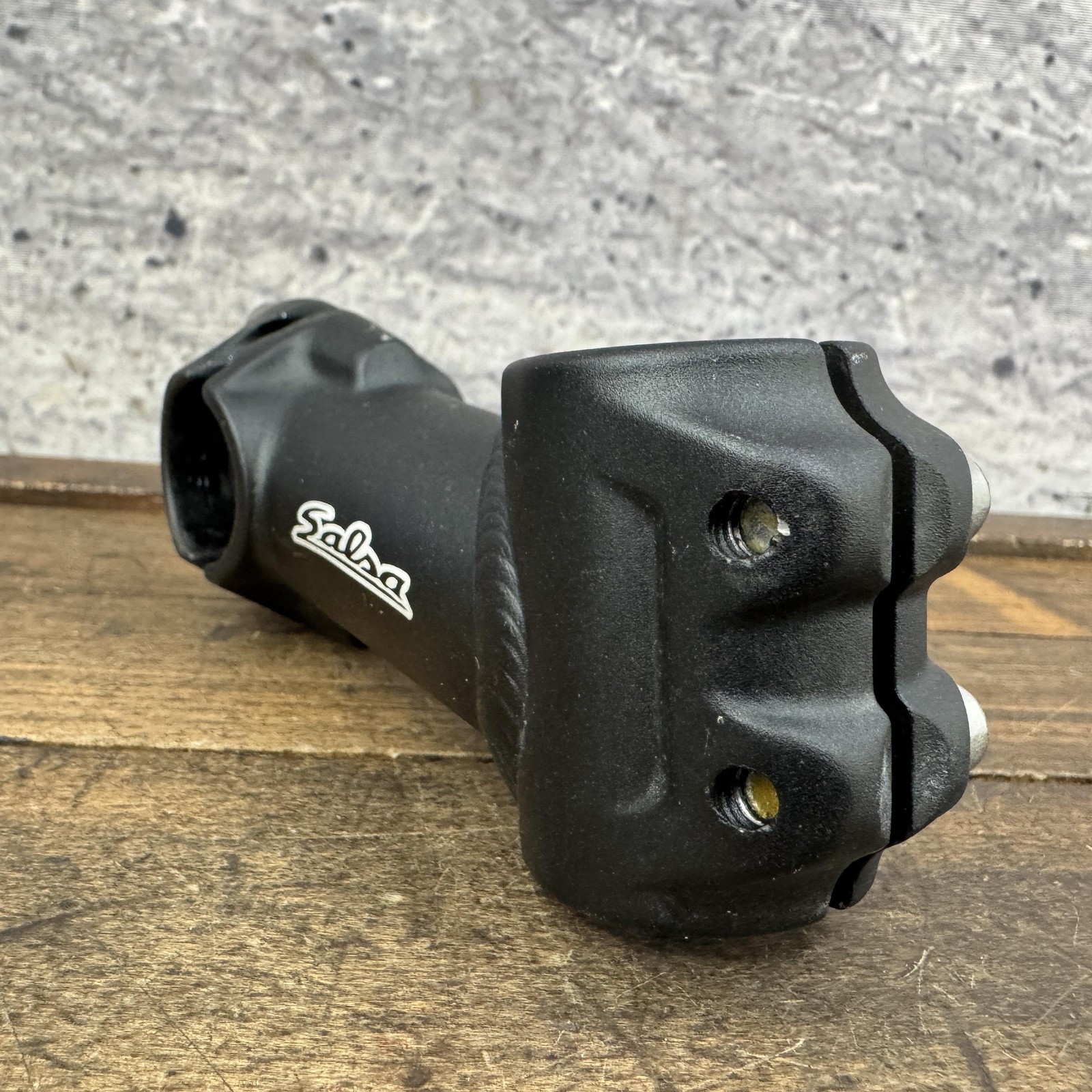 Vintage Salsa Threadless Bike Stem 25.4 Clamp 1 1/8 Black 85 90 MTB Short