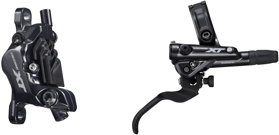 Shimano Deore XT BL-M8100/BR-M8120 Disc Brake and Lever – Rear, Hydraulic, Post