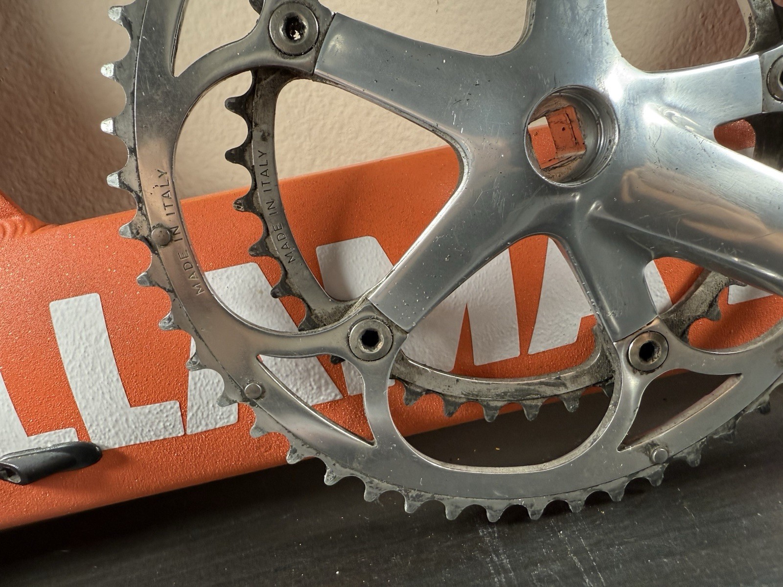 Campagnolo Centaur 10 Speed Double Crankset 53-39 Tooth Silver 170 #11