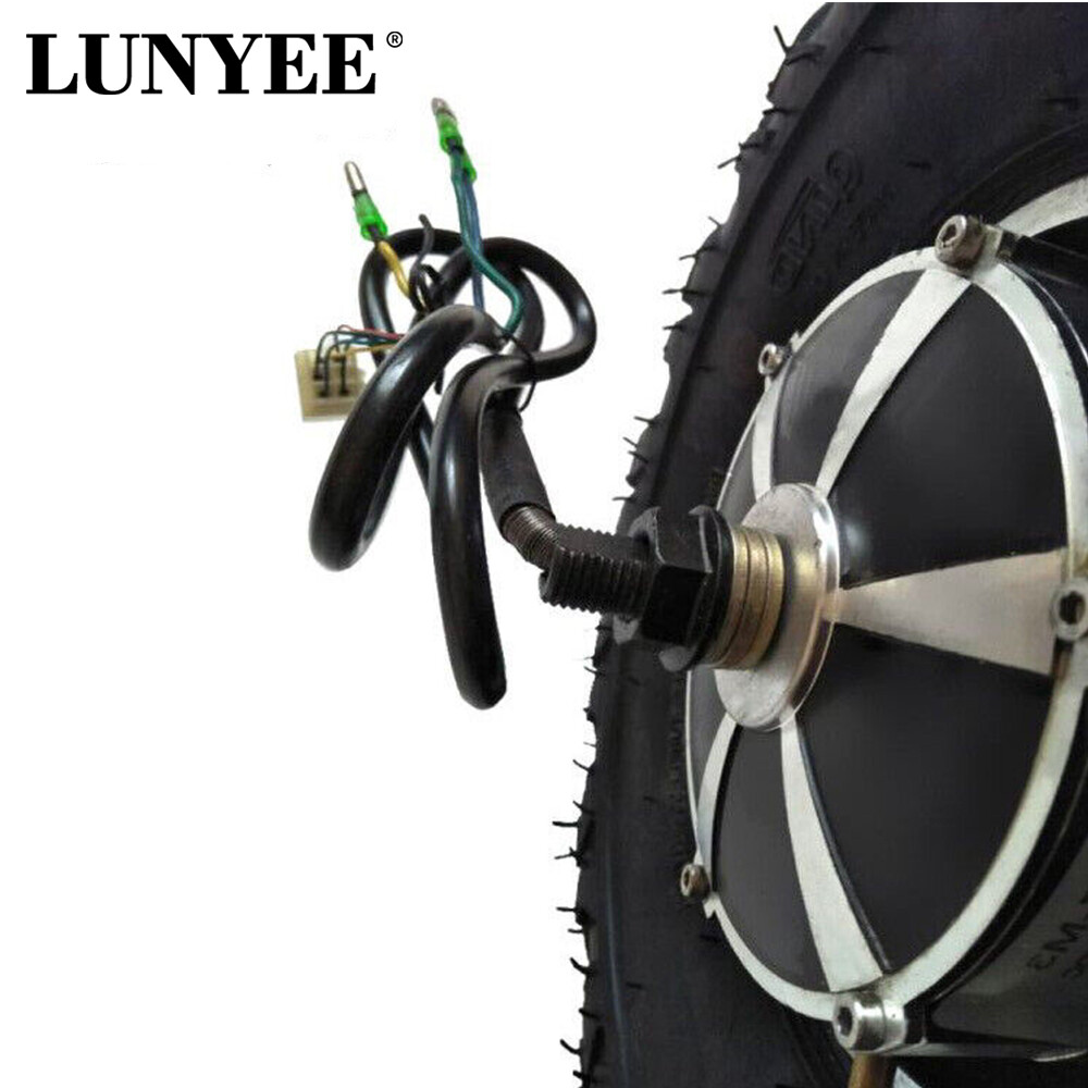 10/11inch Wheel Electric Wheelbarrow Hub Motor Off Road Tyre Geared LYMotor