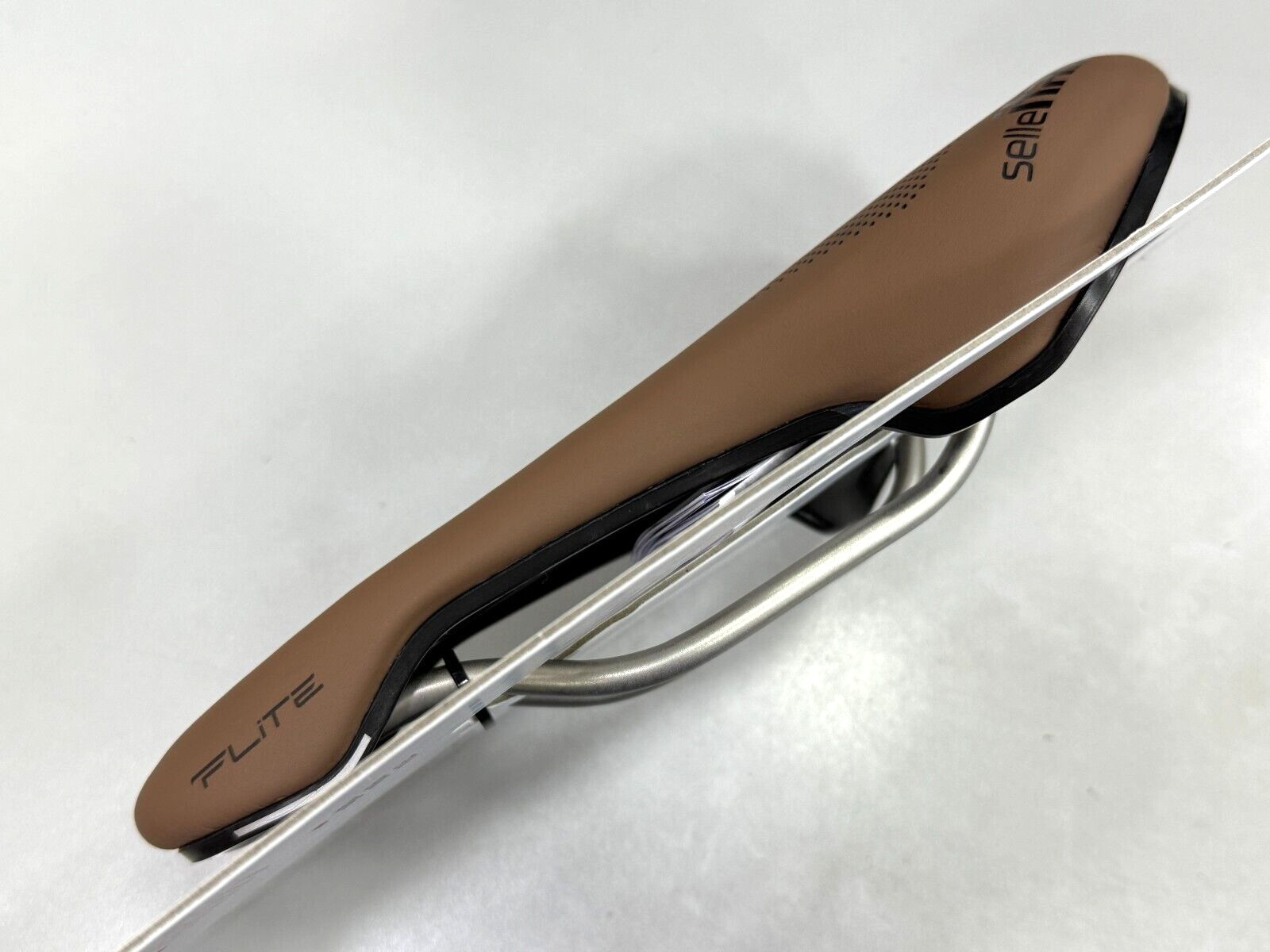 Selle Italia Flite Boost Gravel Ti316 Superflow L3(145x250mm) Saddle Brown