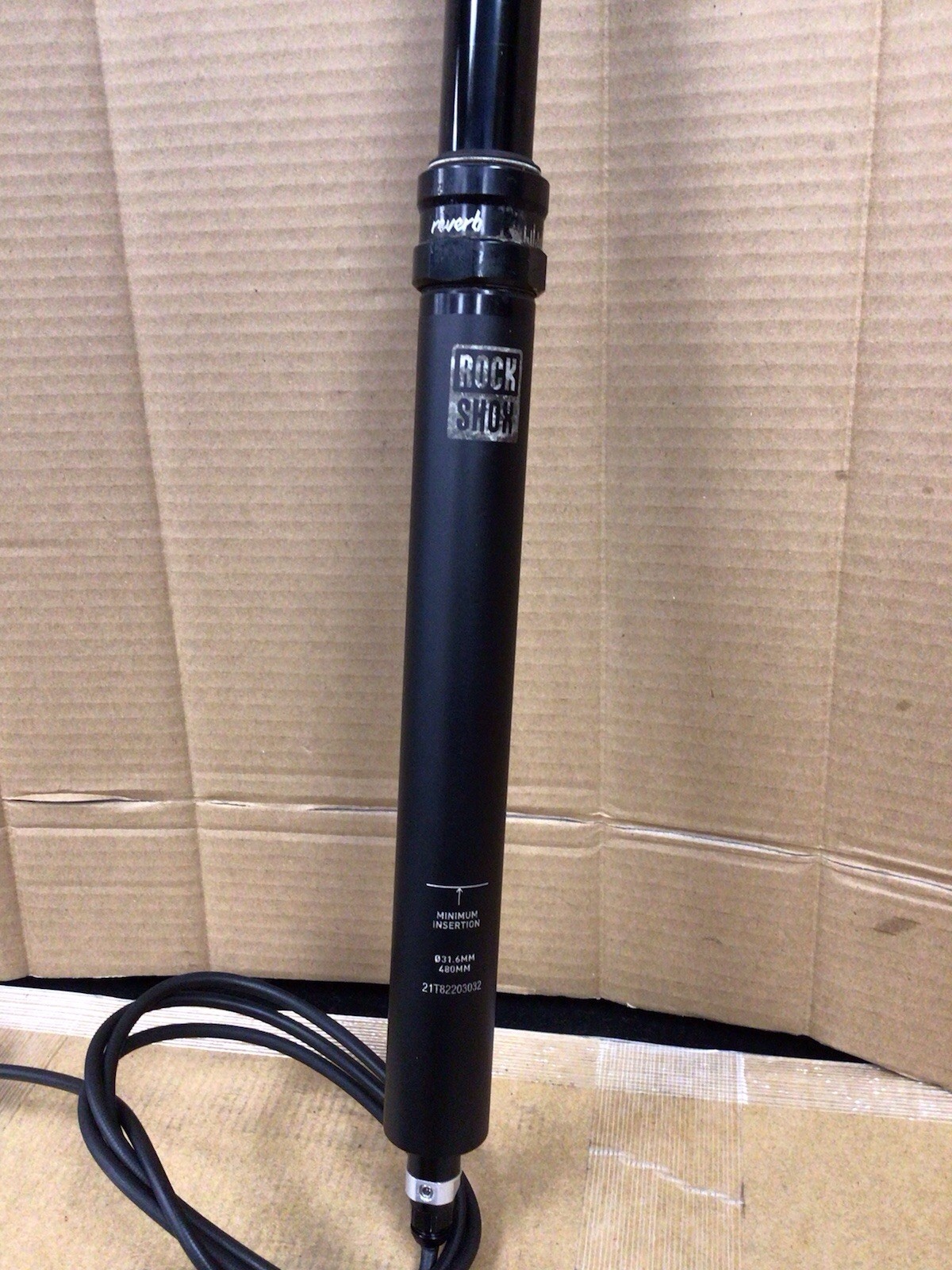 Rockshox Reverb Hydraulic Dropper 170mm Travel Seatpost 31.6mm x 480mm w/ Remote